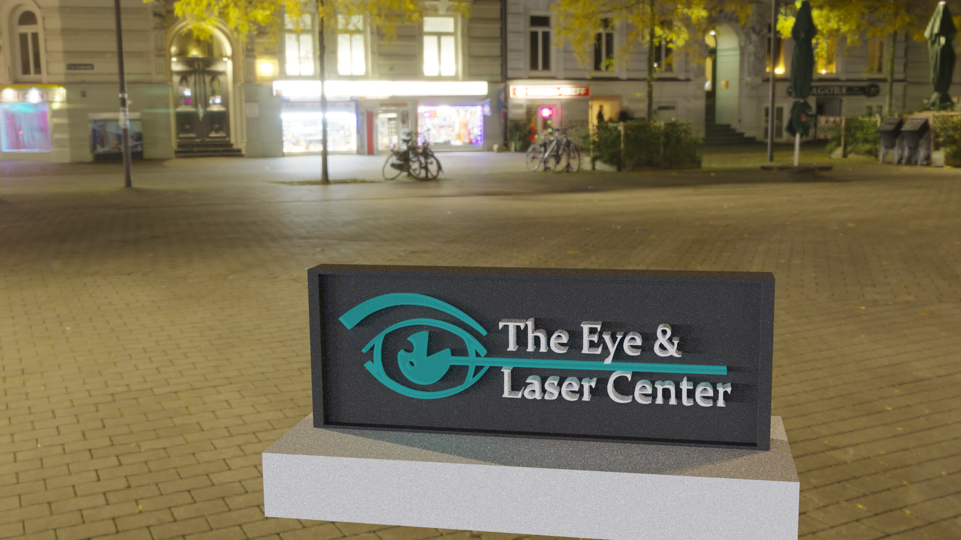 Leighway Designs Eye Laser Logo