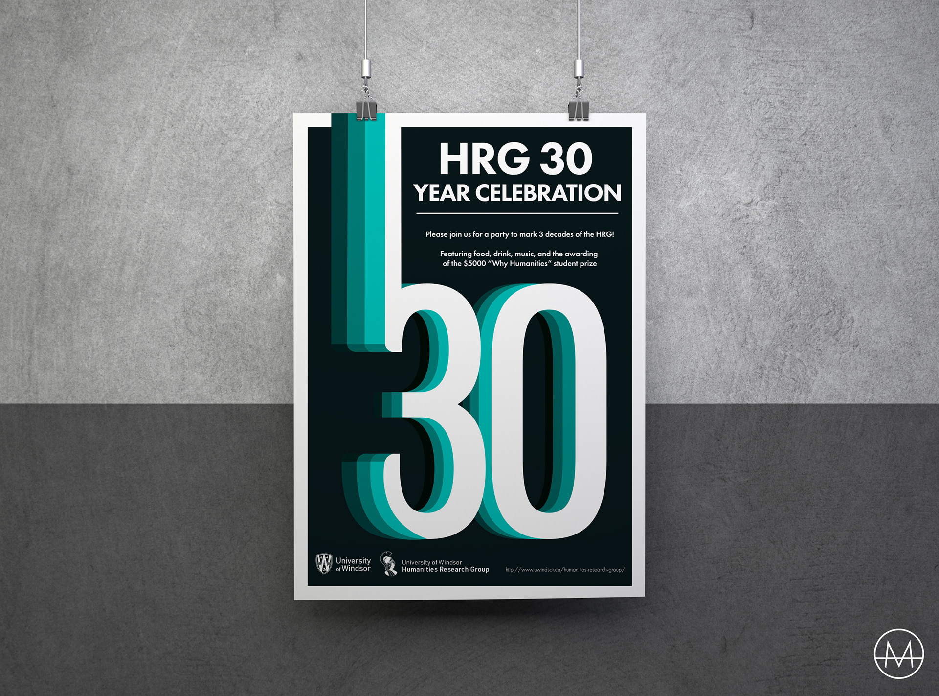 HRG 30 Year Celebration Poster