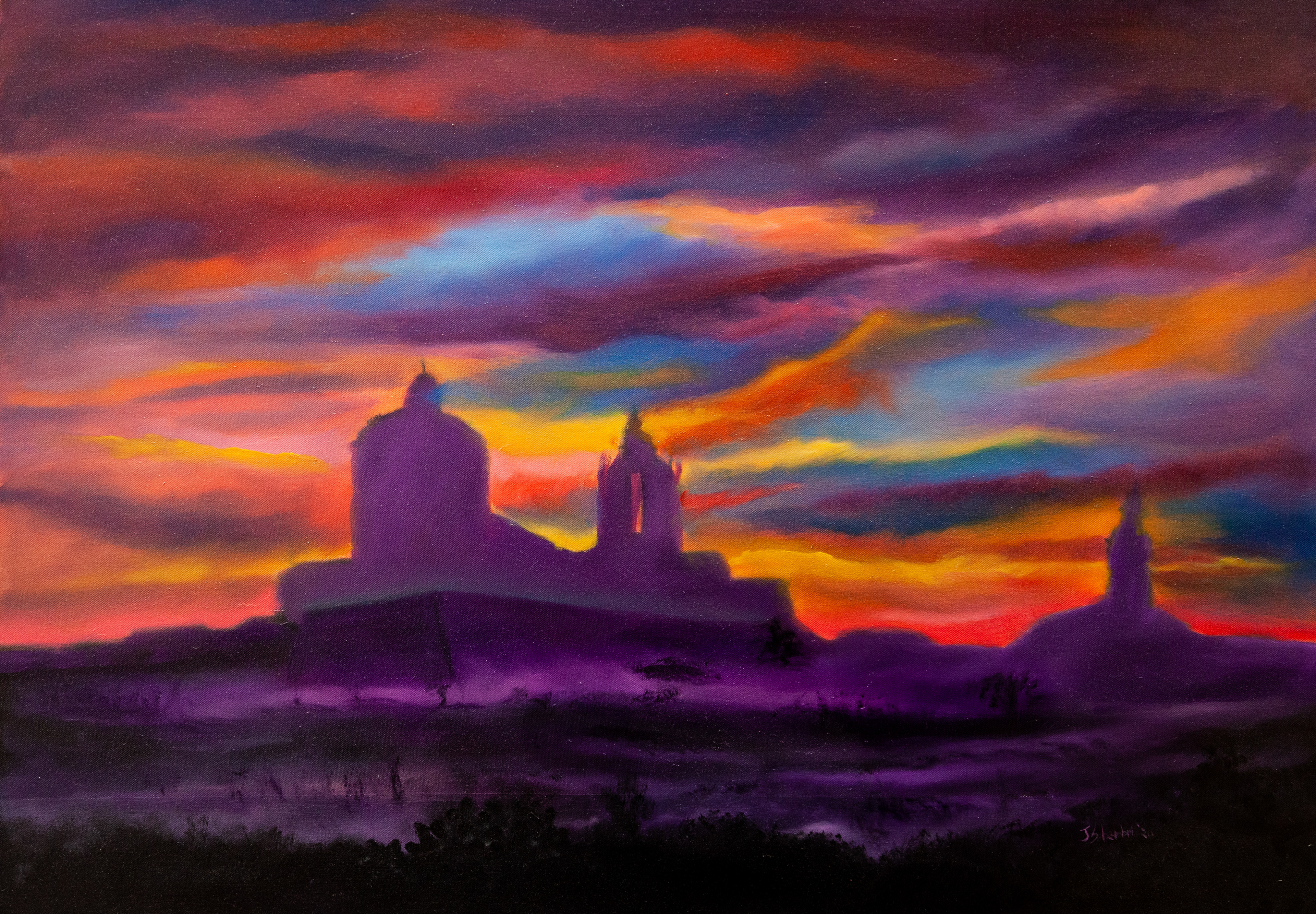 Oil on Canvas 100 x 70 cm
