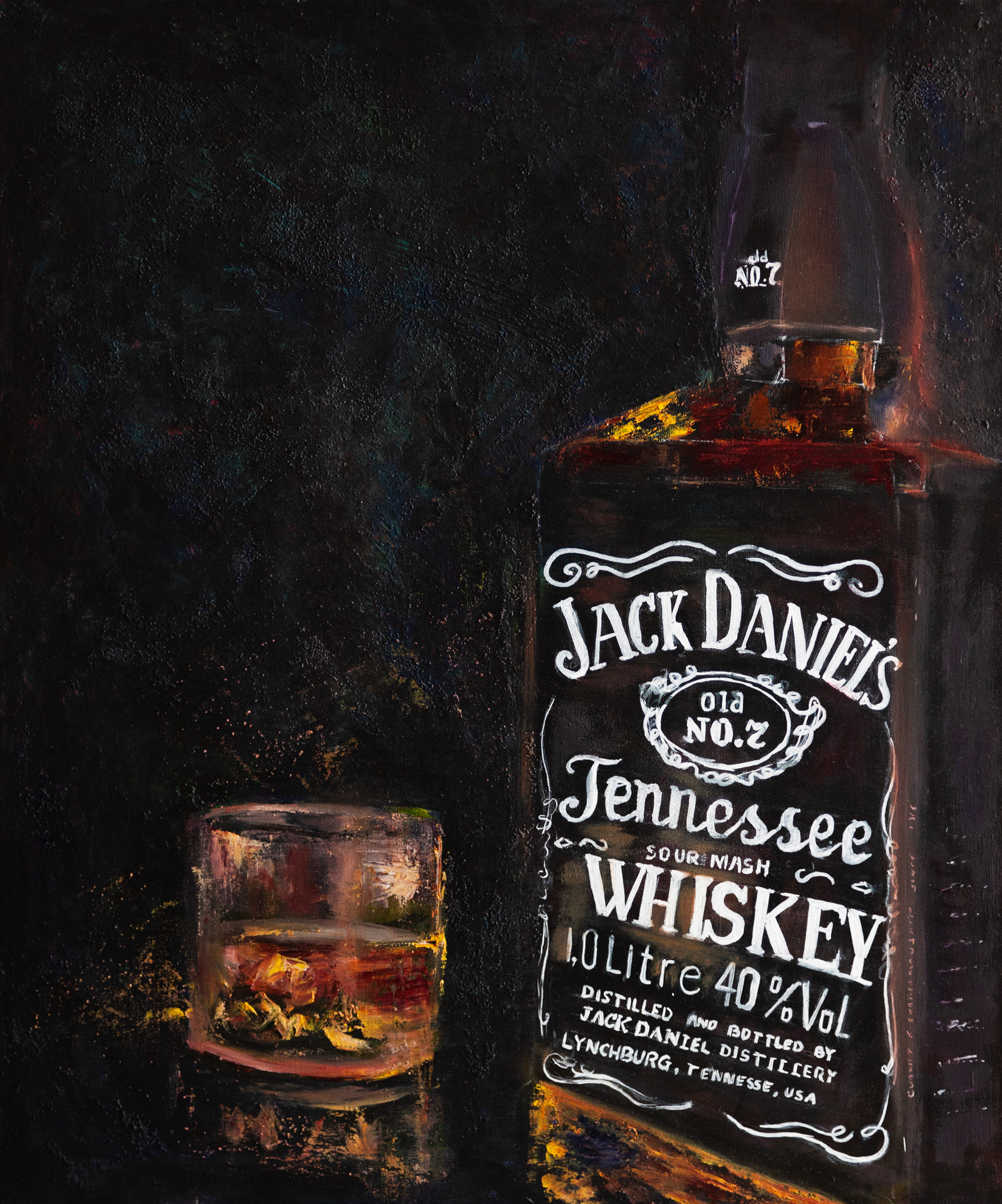 Oil on Canvas 40 x 60cm