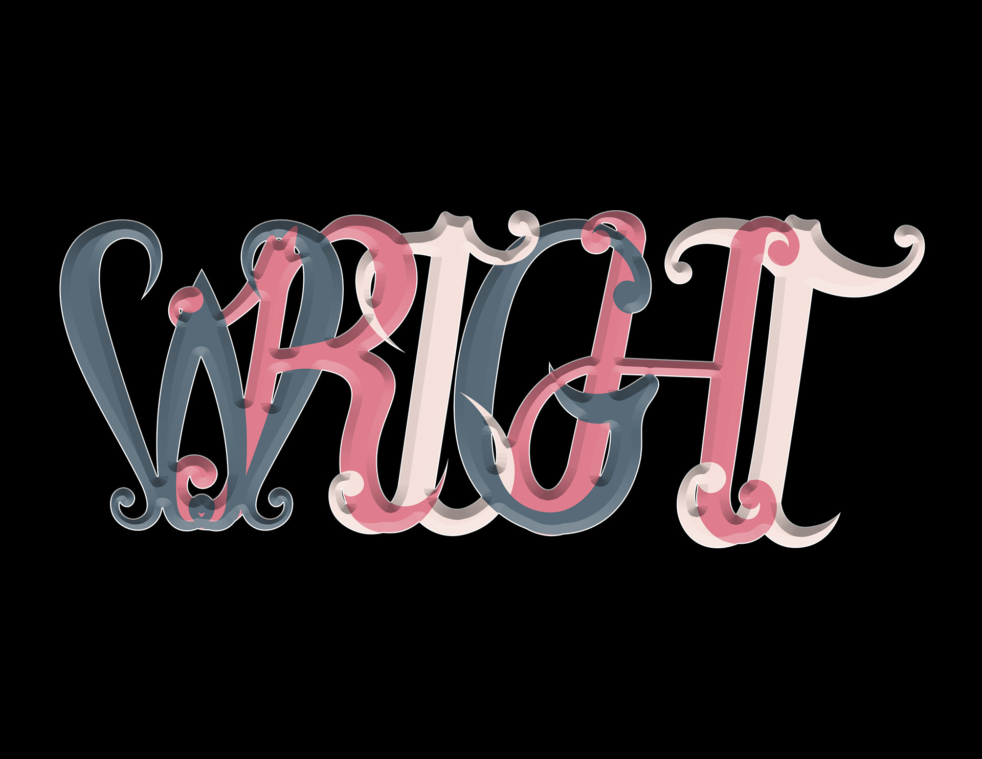 Using my 'Swanky Interloper' font