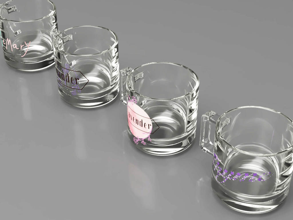 Erika Yi // Graphic Designer - Cute & Comical Decor For Stemless Wine  Glasses