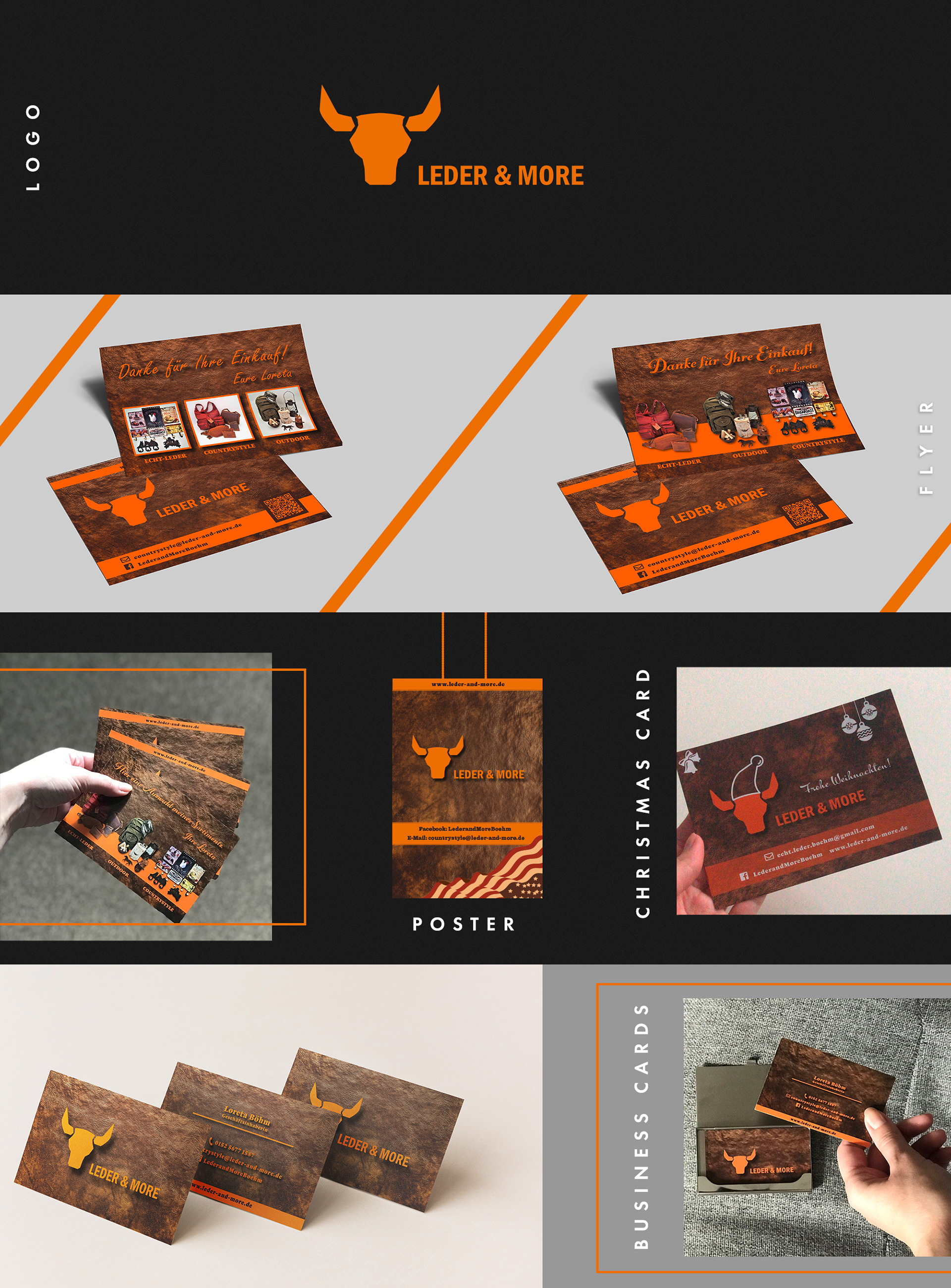 Brand Image Icon Print Design Post Cards Business Card