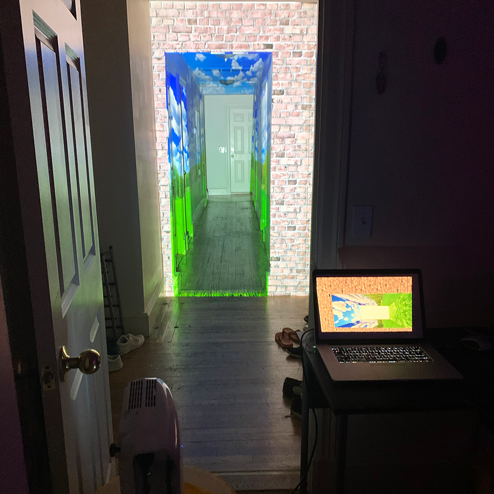 Projector set up