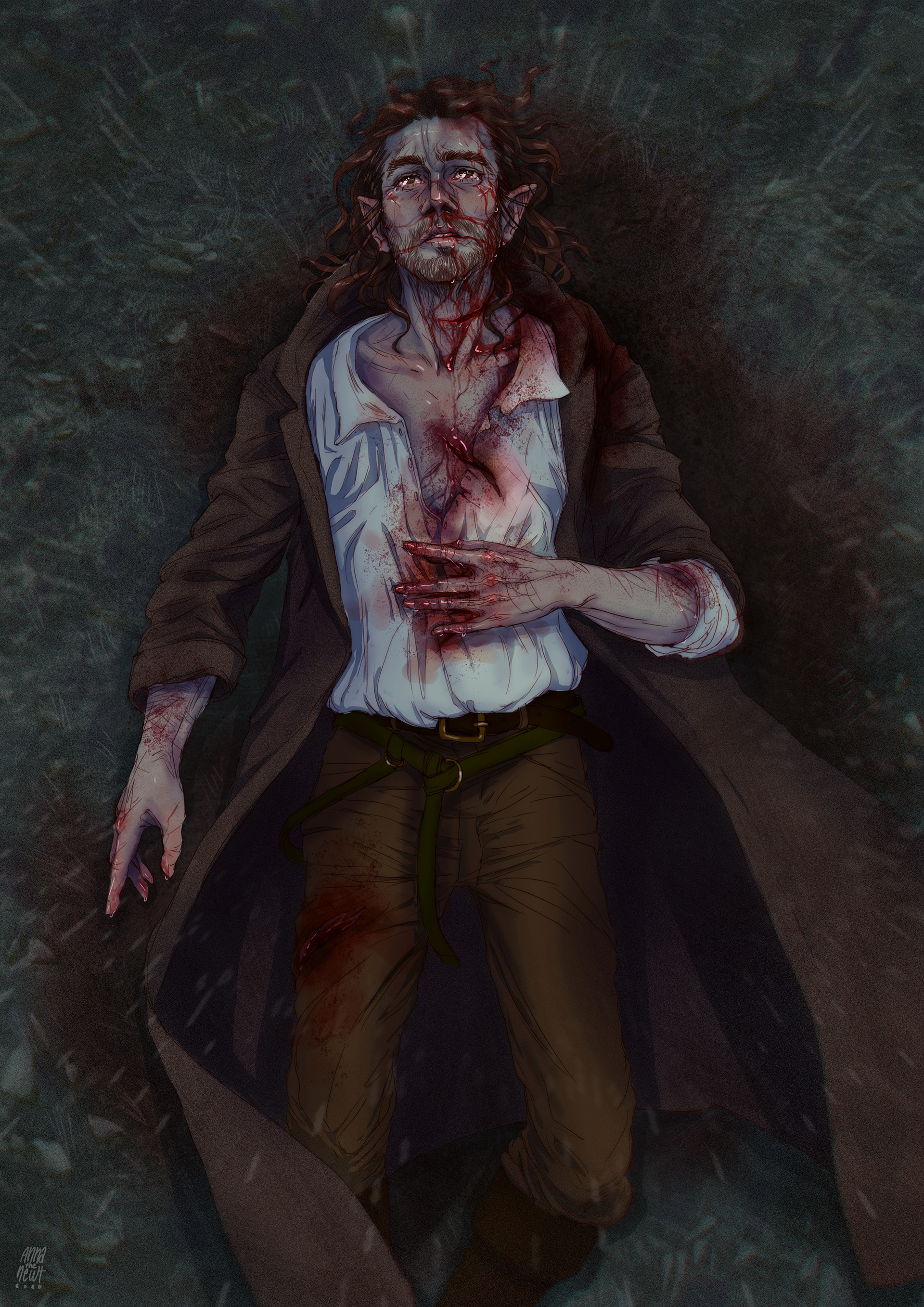 Rielor's death (commission)