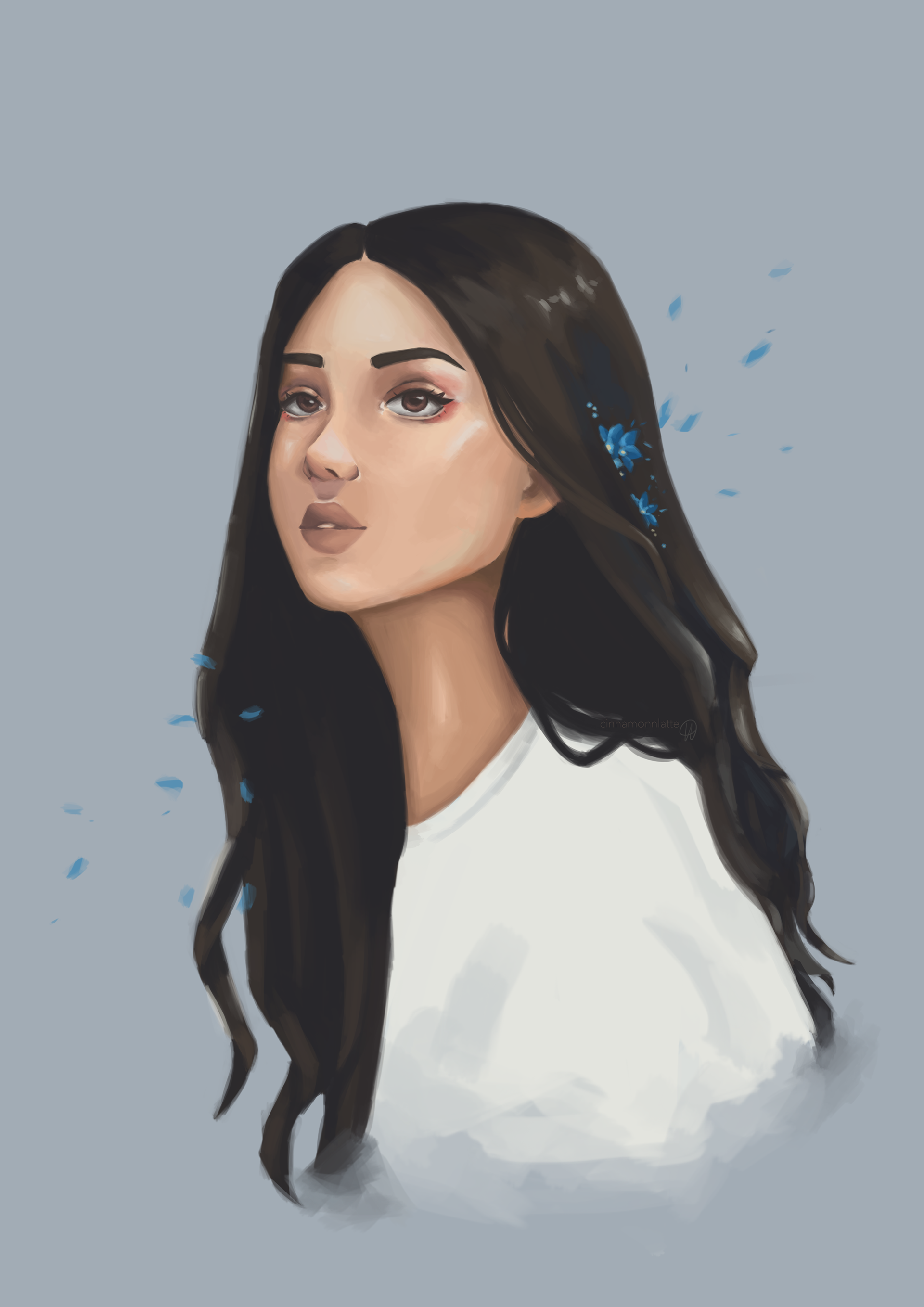 blue