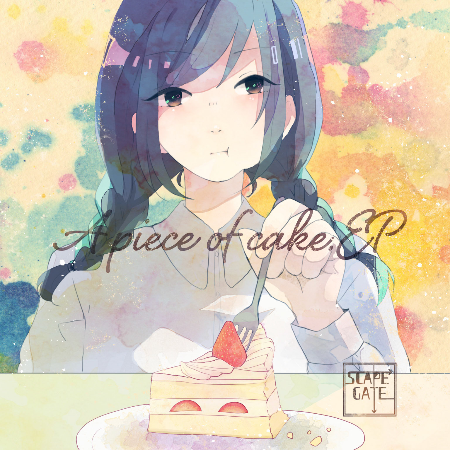 「A piece of cake.EP」CDアートワーク