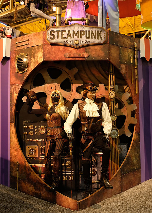 Matt Schuster // Senior Creative - Steampunk Trade Show Display