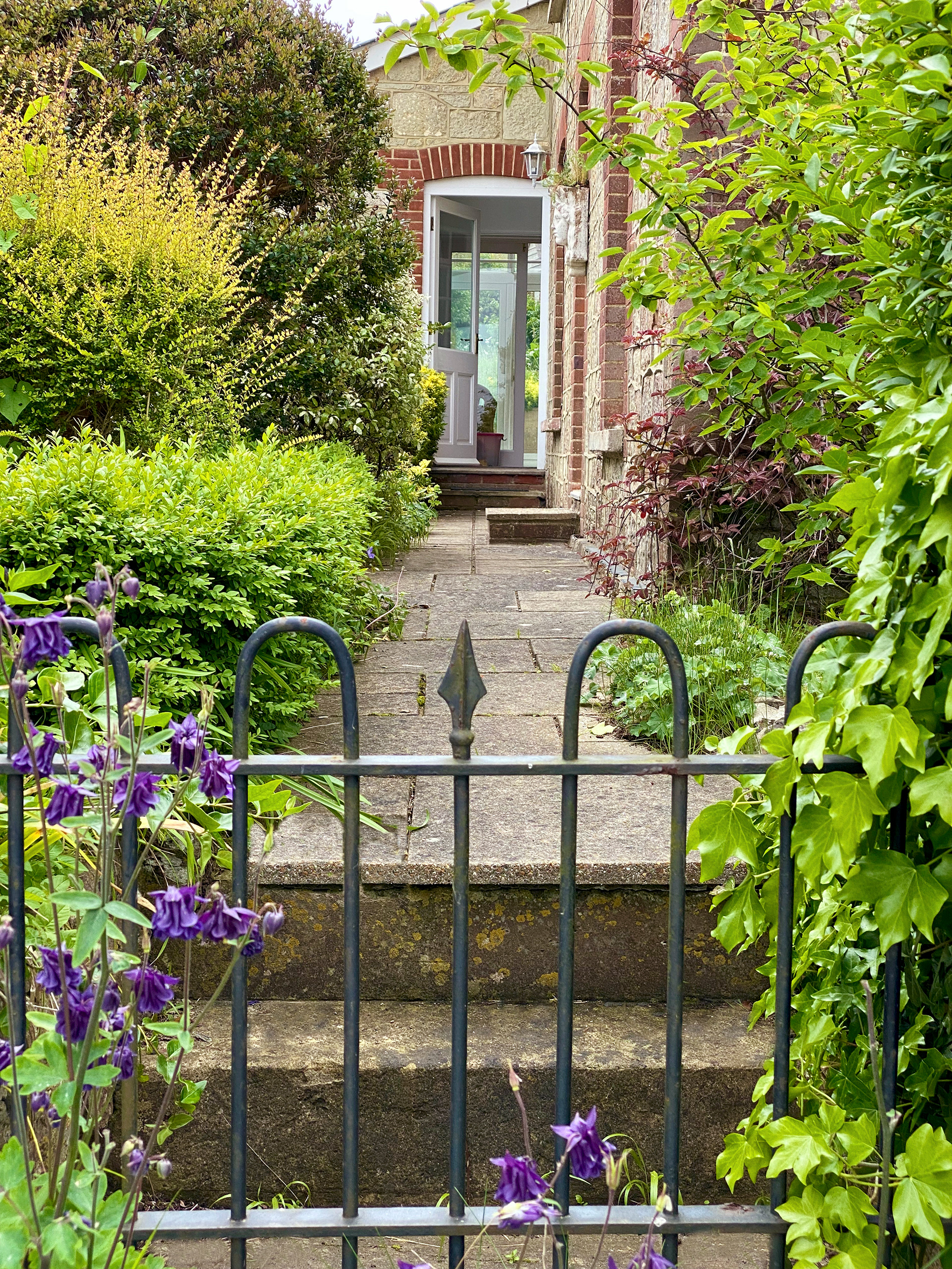 Front path