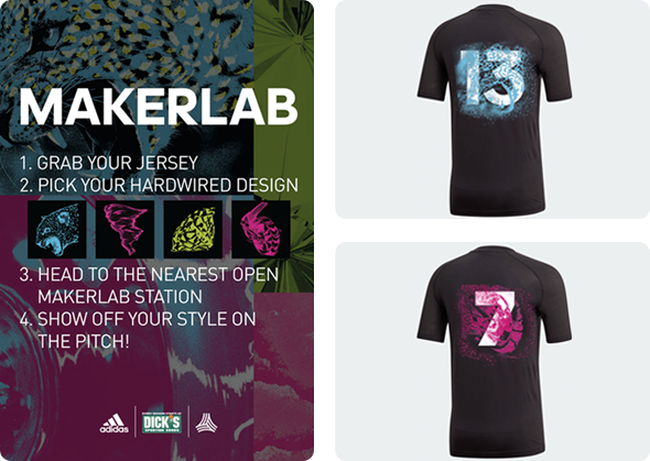 event signage & jersey mock-ups