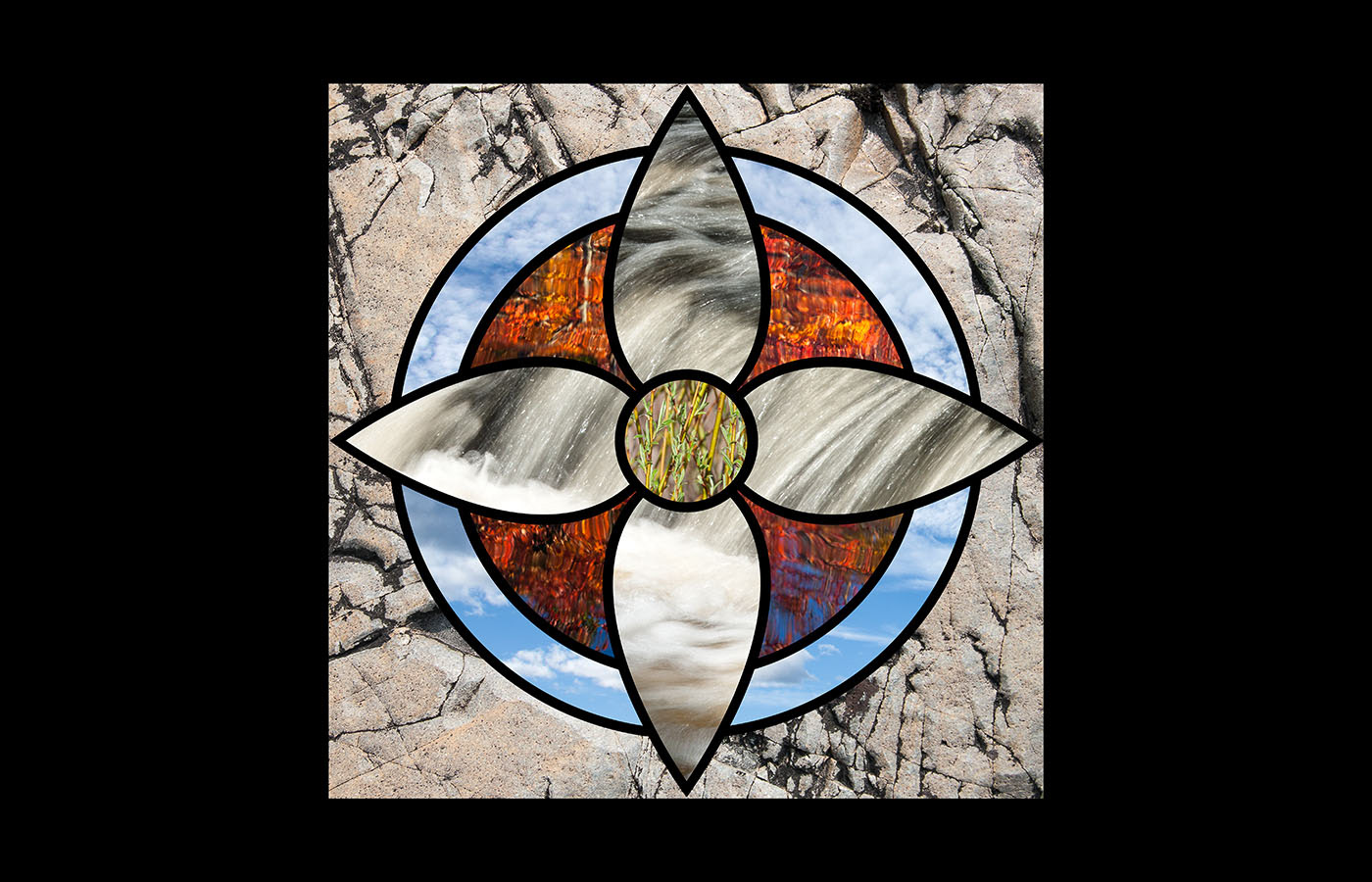 Earth, Air, Fire, Water, Life, 12"x12", $525, edition of 10
