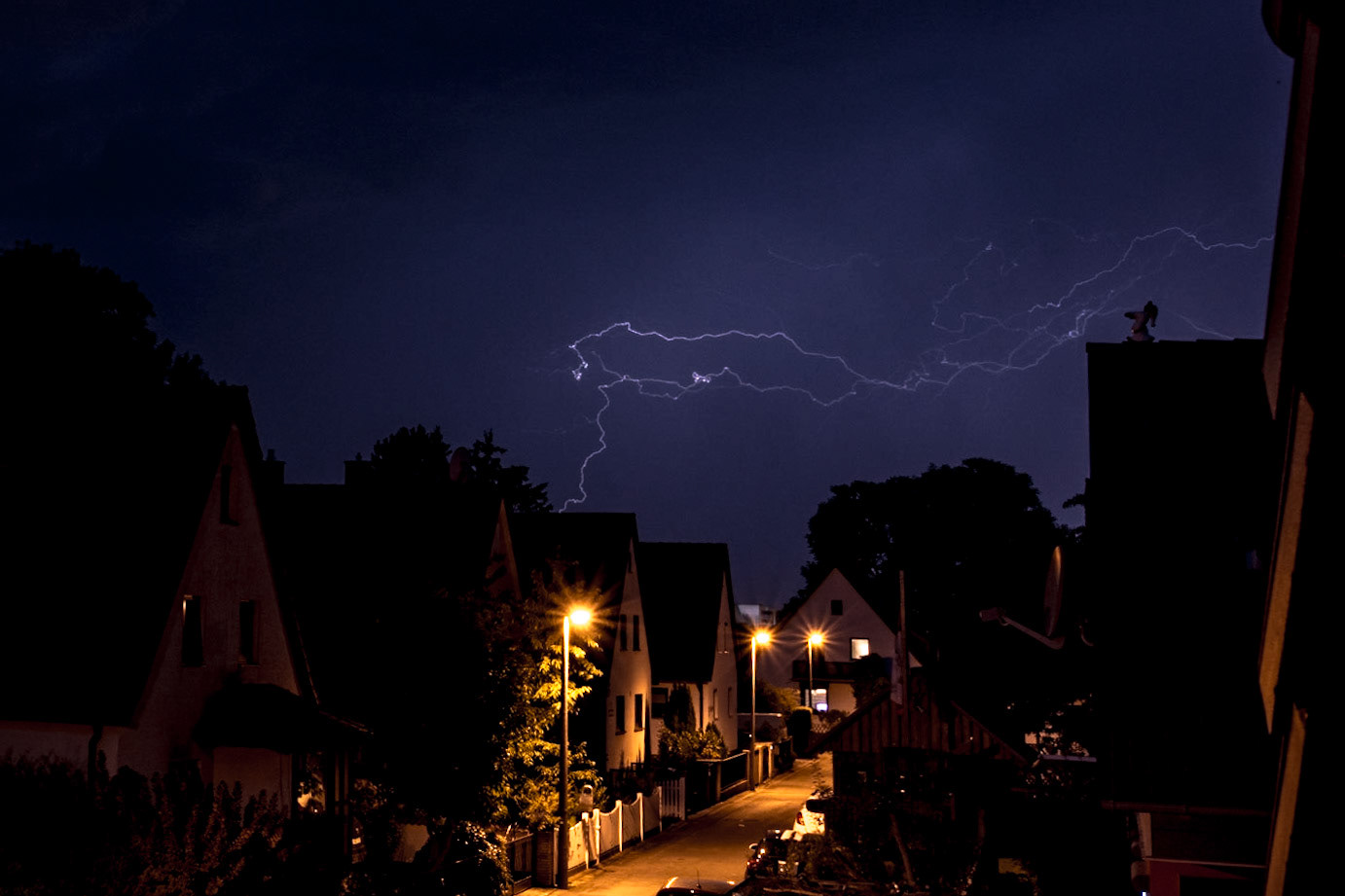 #Gewitter über #Nürnberg #Neunhof