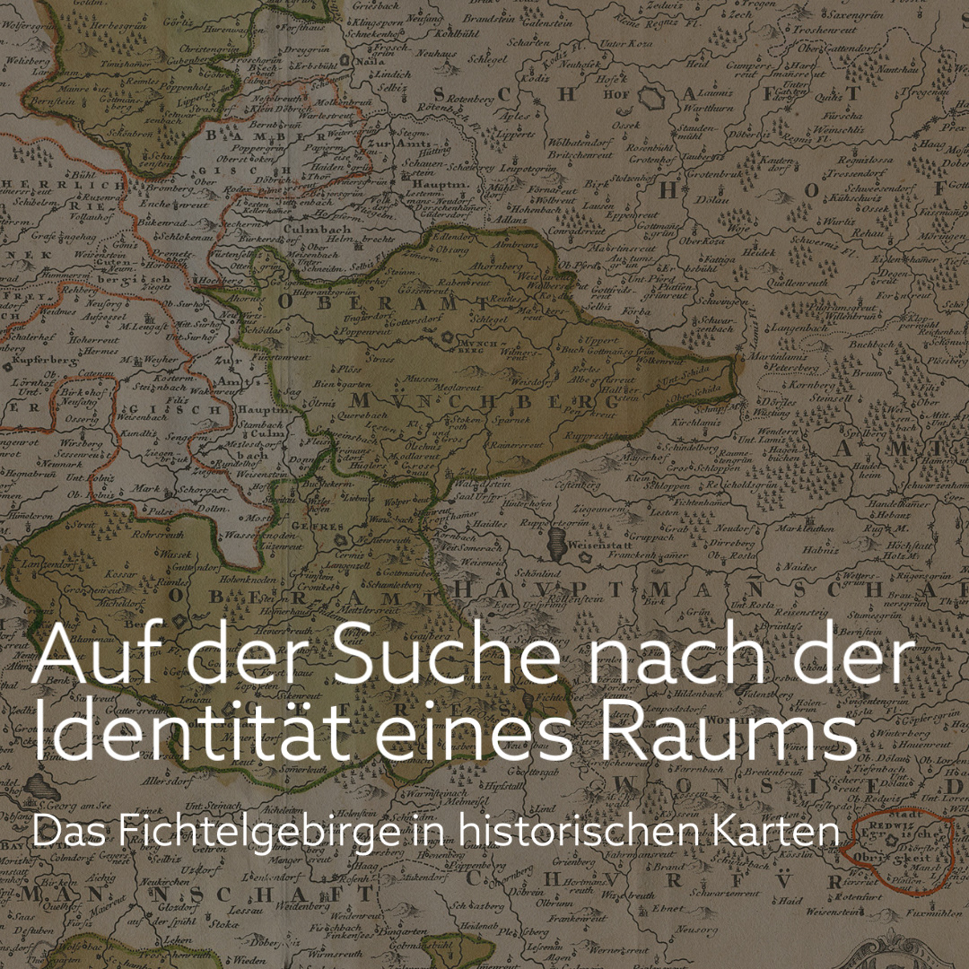Das Fichtelgebirge ist ein unglaublich vielfältiger Raum! Anhand historischer Karten spüren wir seiner Identität nach und betrachten die Auswirkungen historischer Entwicklungen.