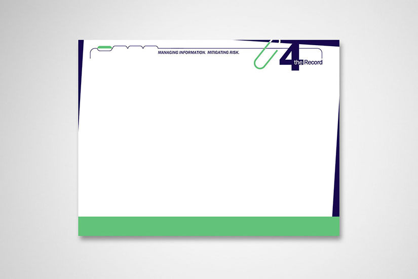 Powerpoint secondary page for employee data management program
