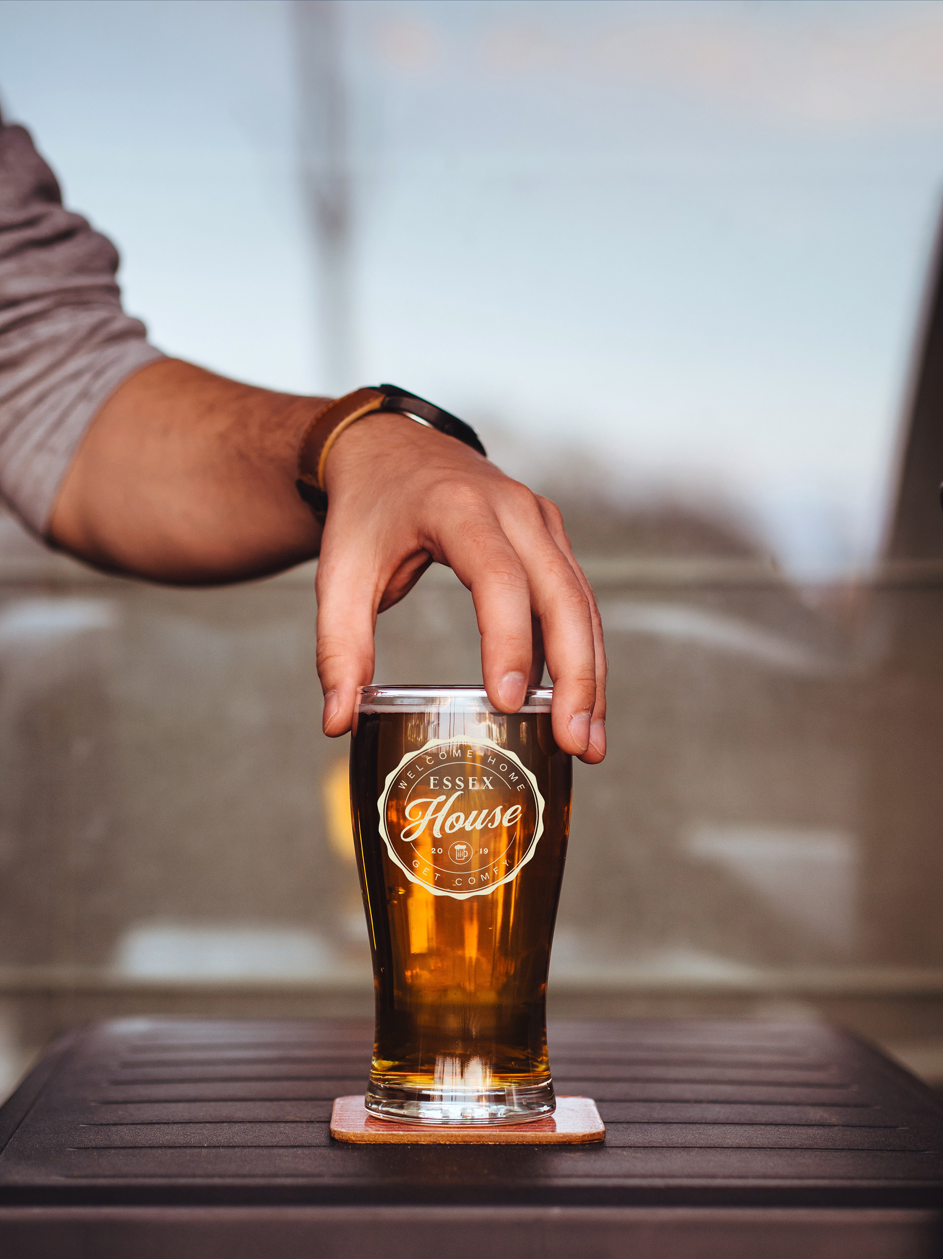 Essex House Beer Glass Design