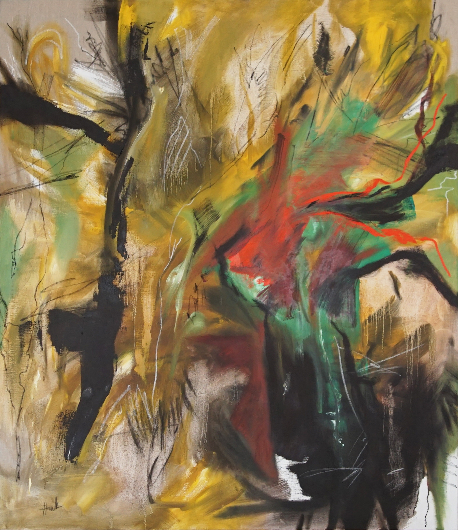 VERLIEHEN ; MESS 06 ; 130 x 150cm
