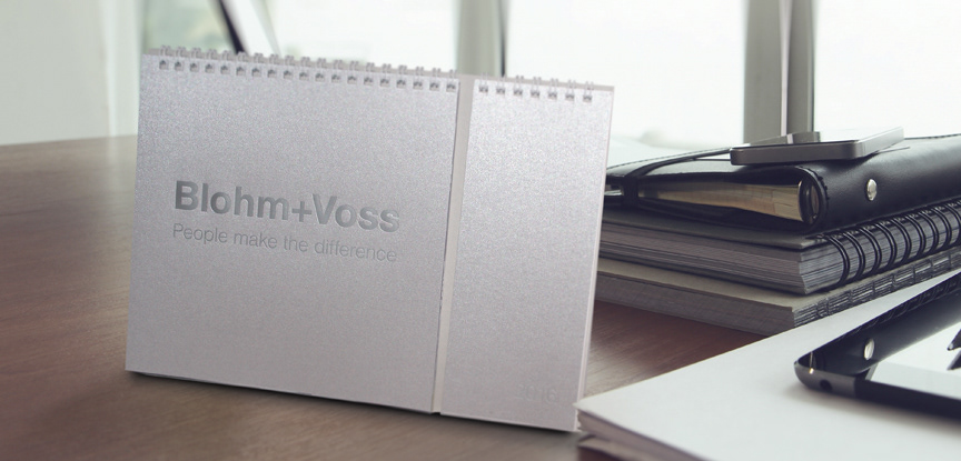 Blohm+Voss B.V. & Co. KG // Tischkalender