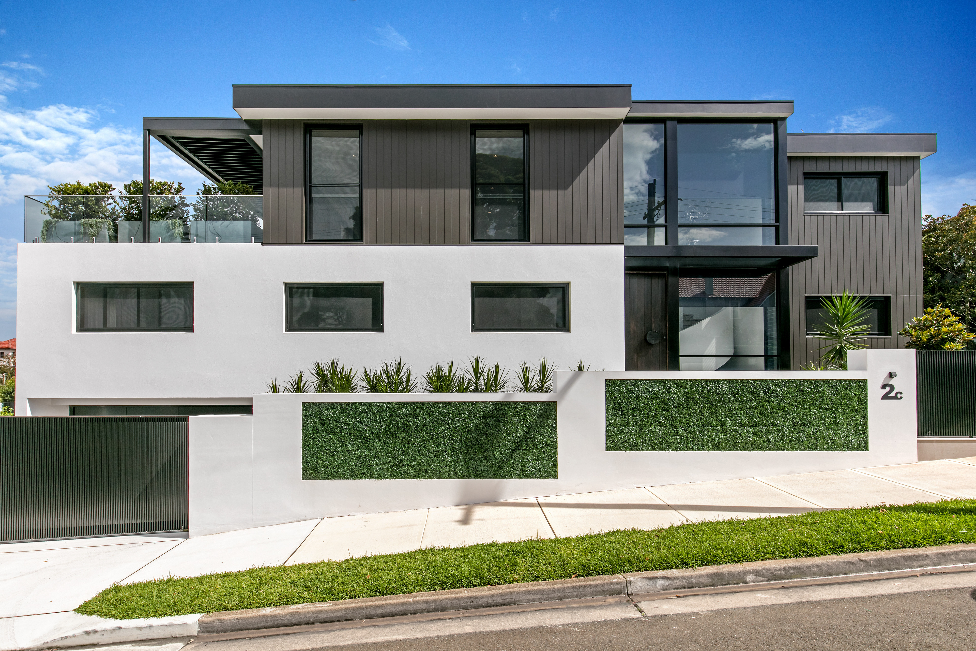 Modern house exterior, Mosman