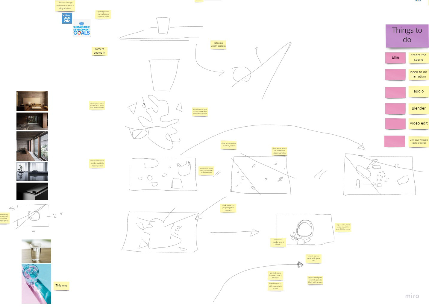 Storyboarding video frames