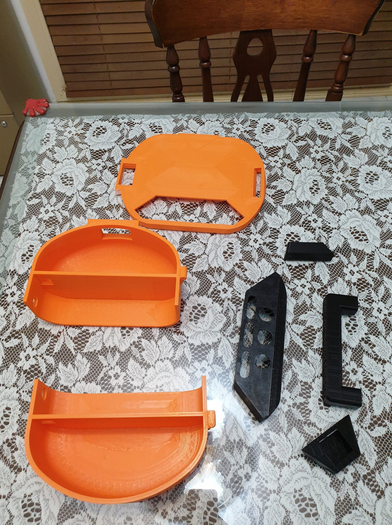 3D printed model