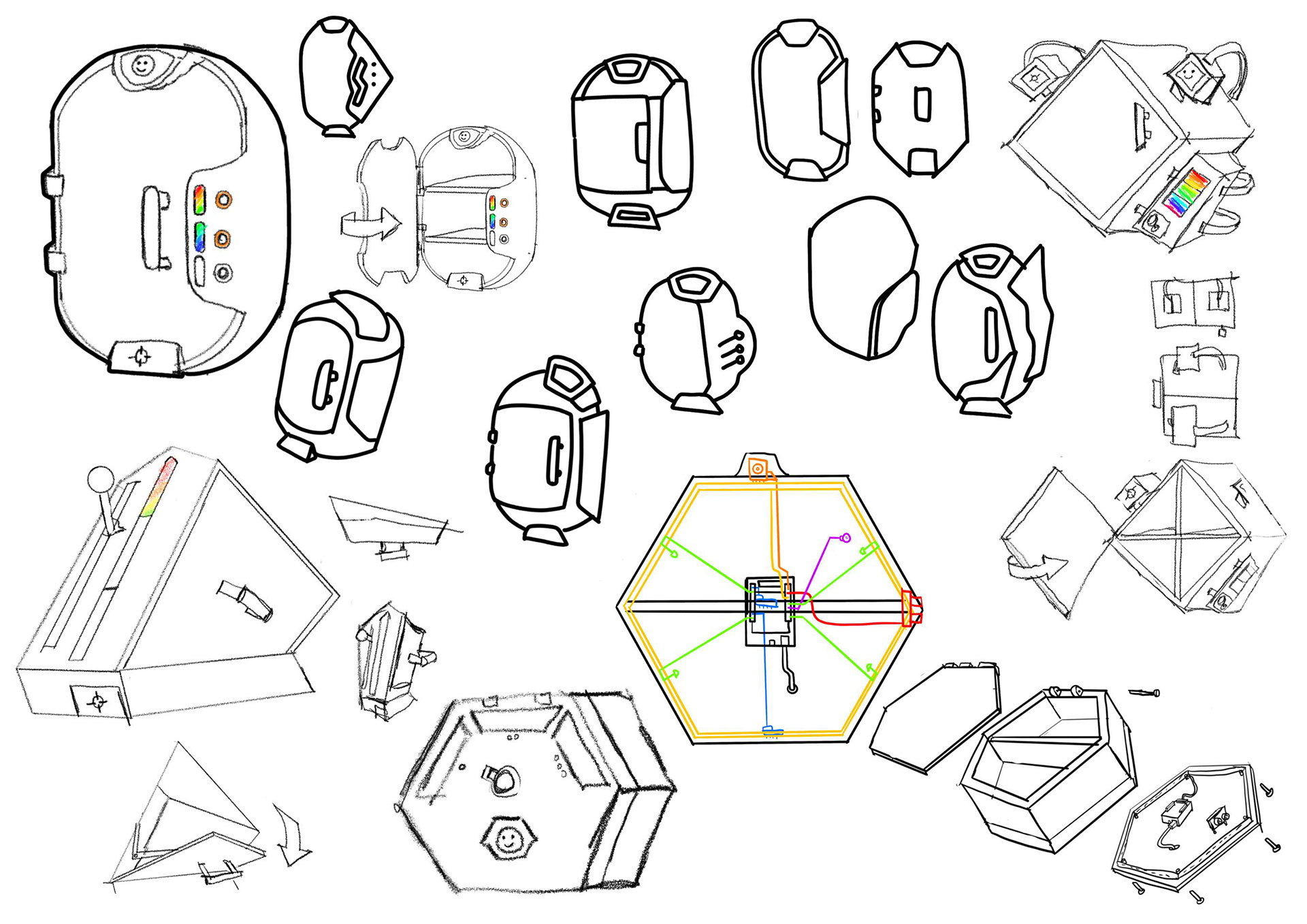 Sketching ideation