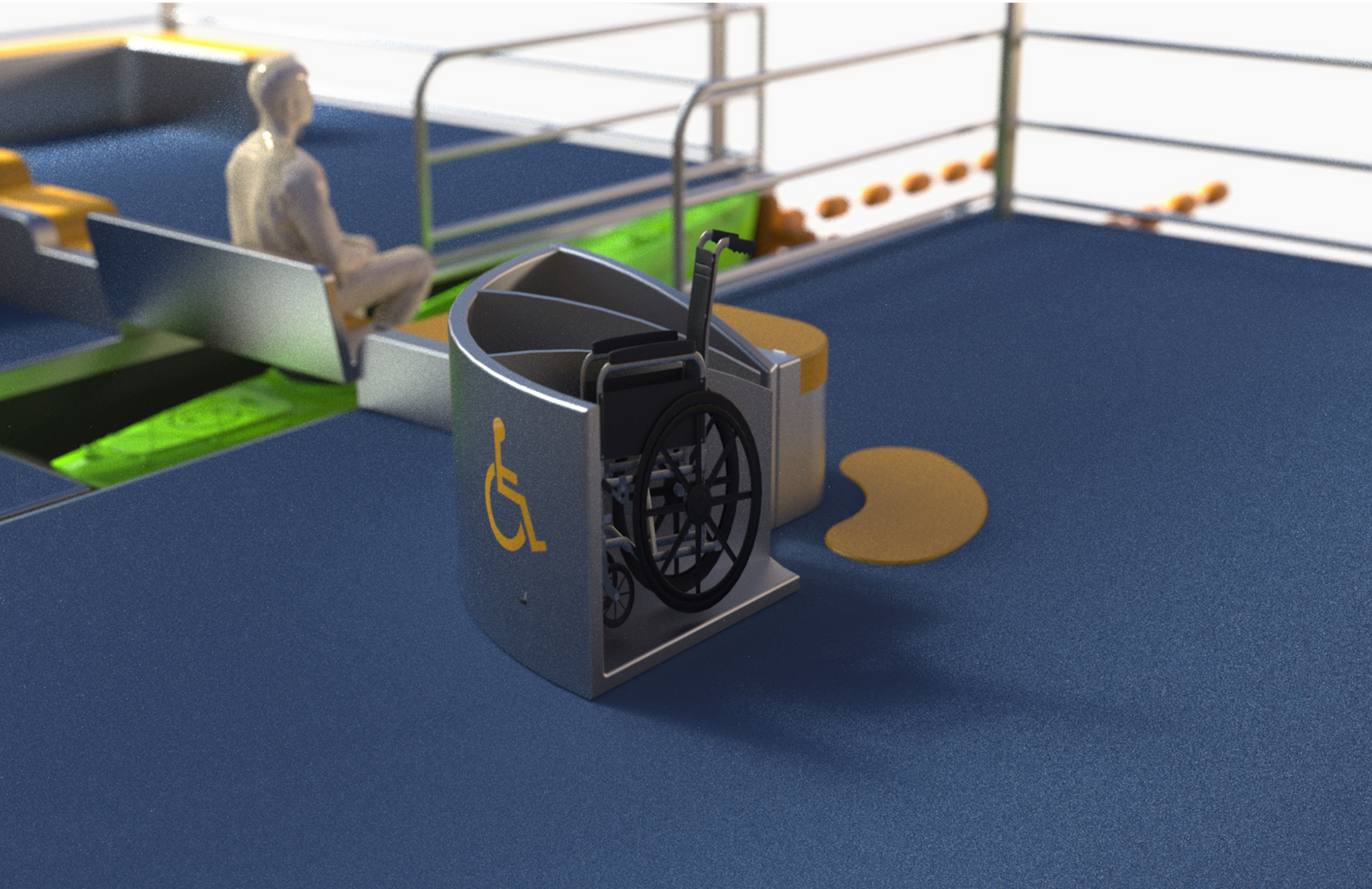 Wheelchair locker 