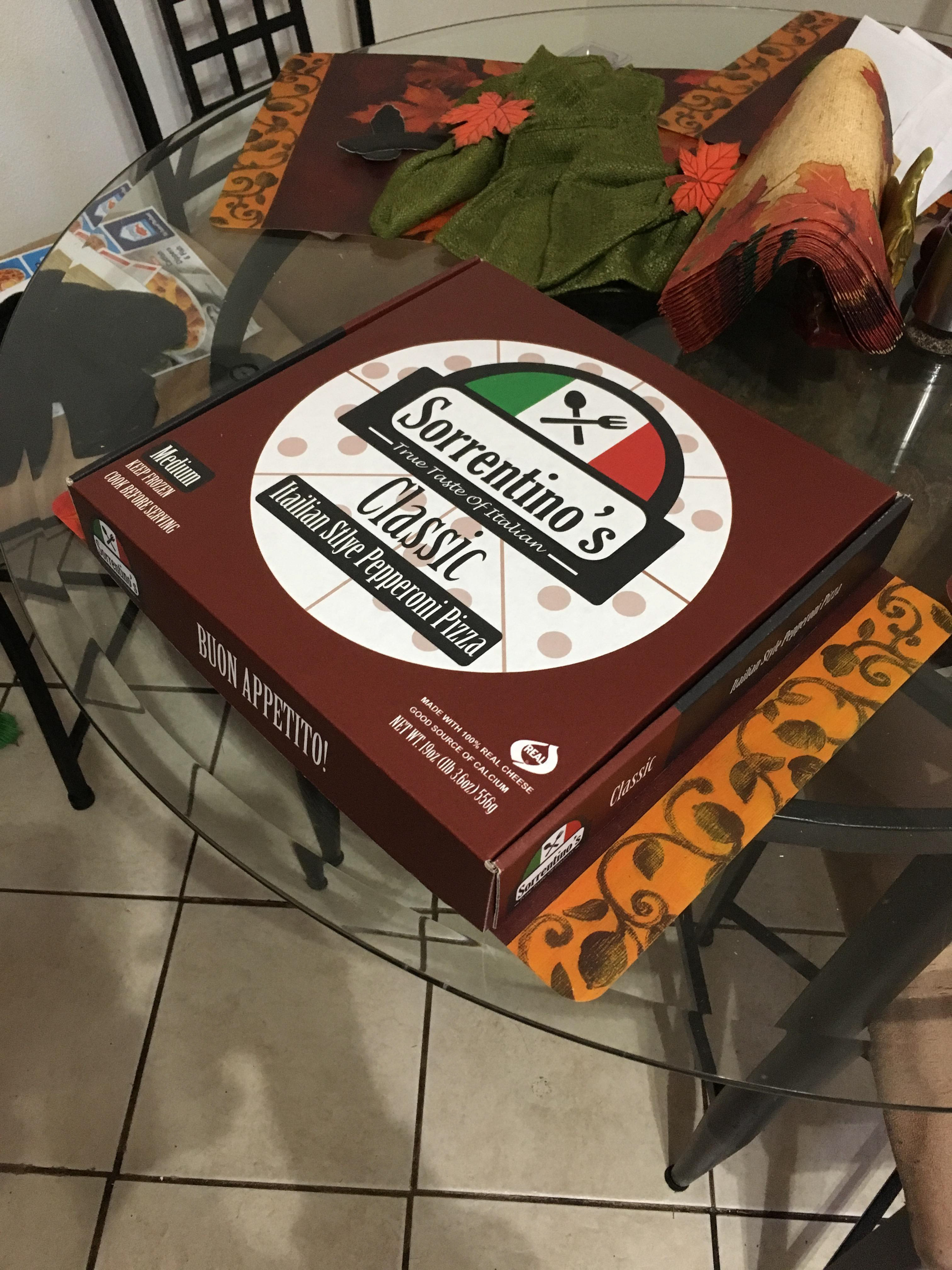Pizza box design