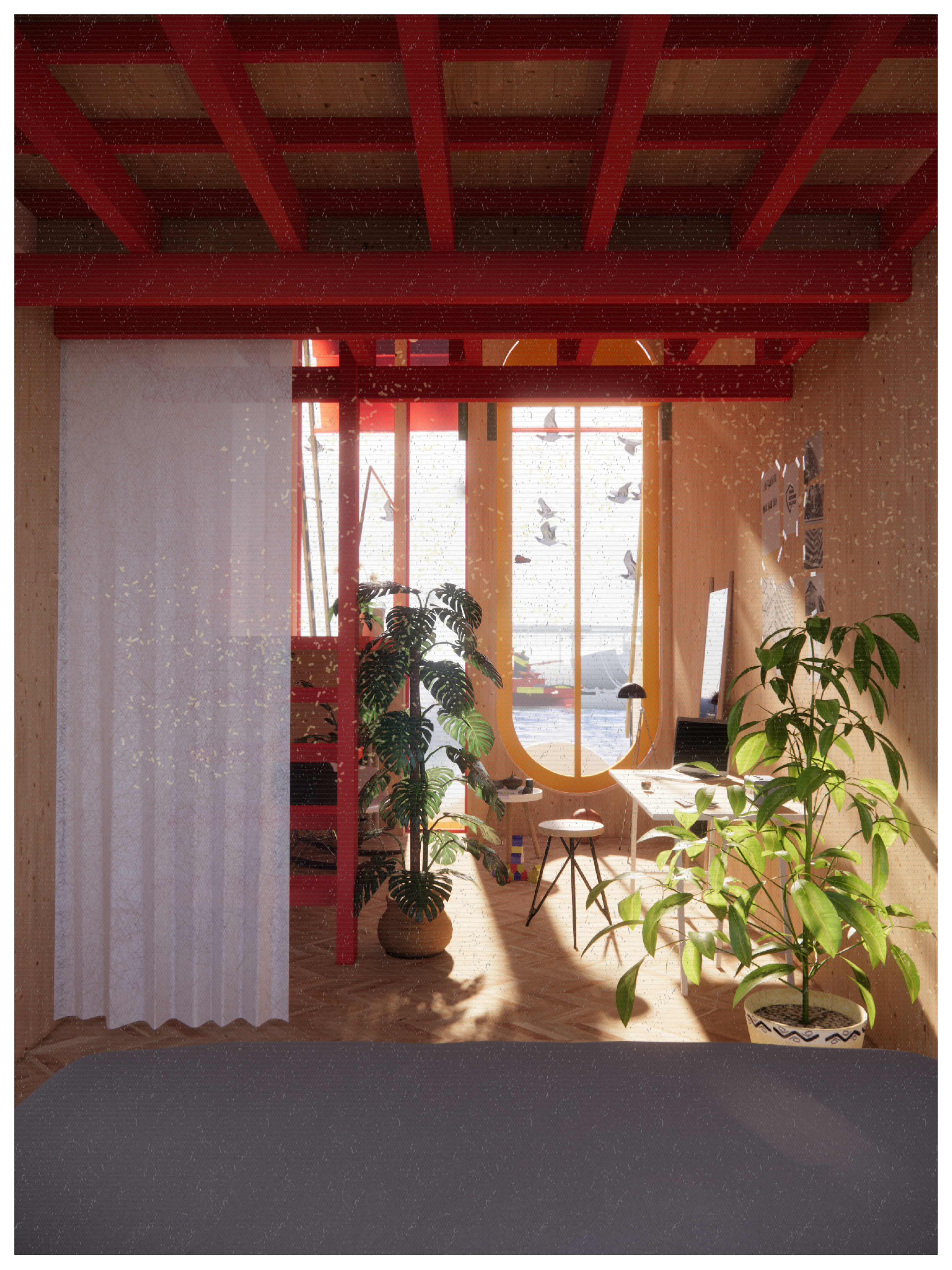 Type 2B-1 : Master Bedroom to Small Family Dwelling