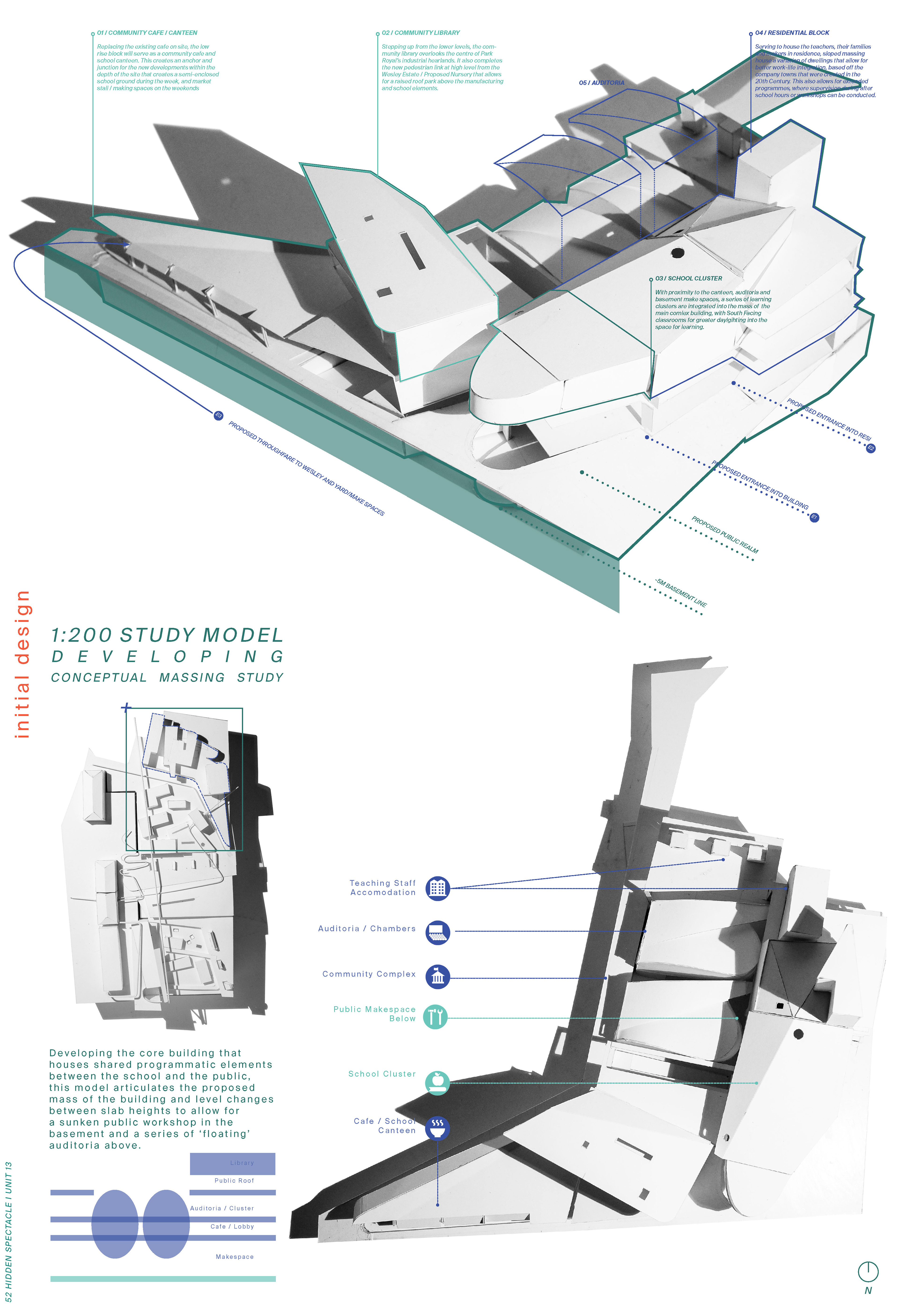 1:200 Building Fragment Studies