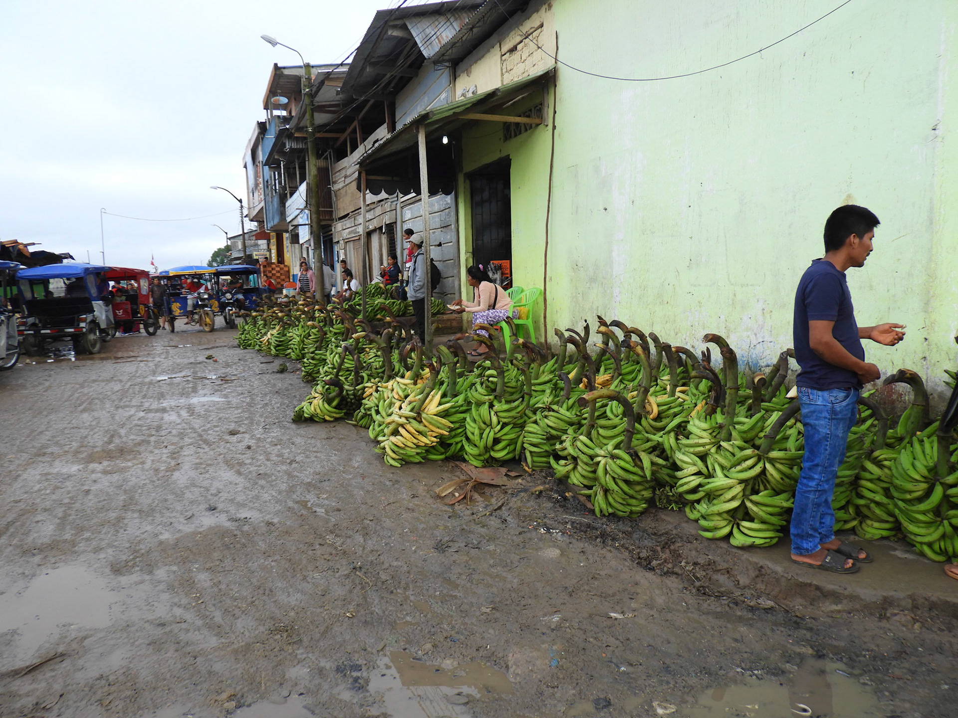 Nautua town and markets