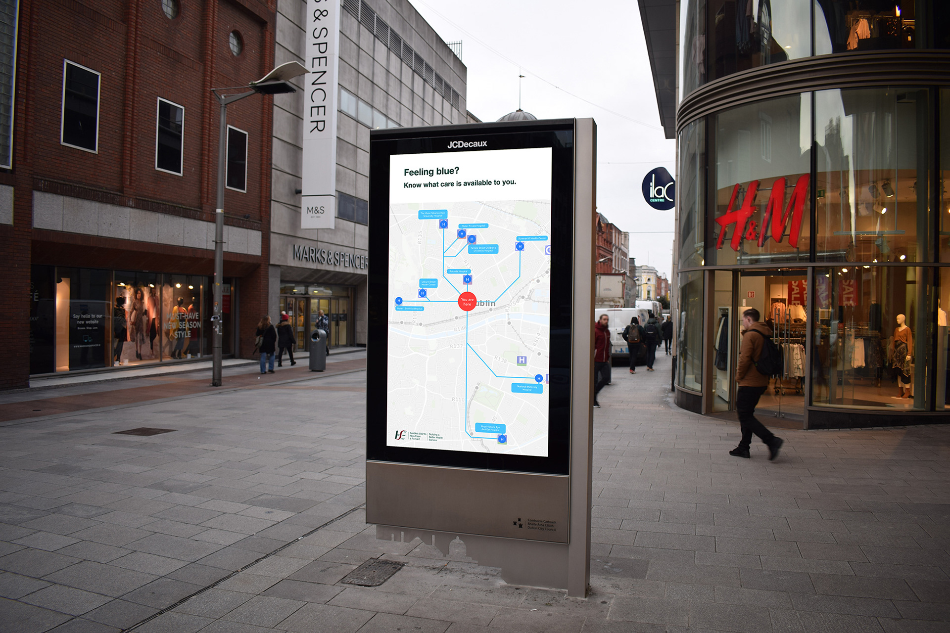 Way finder concept for alternative healthcare options