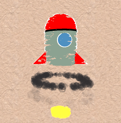 crayon shader