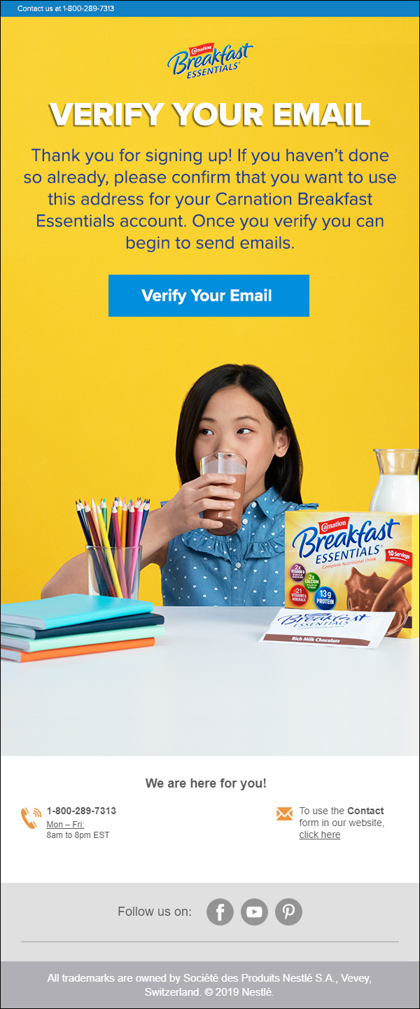 Verify your Email