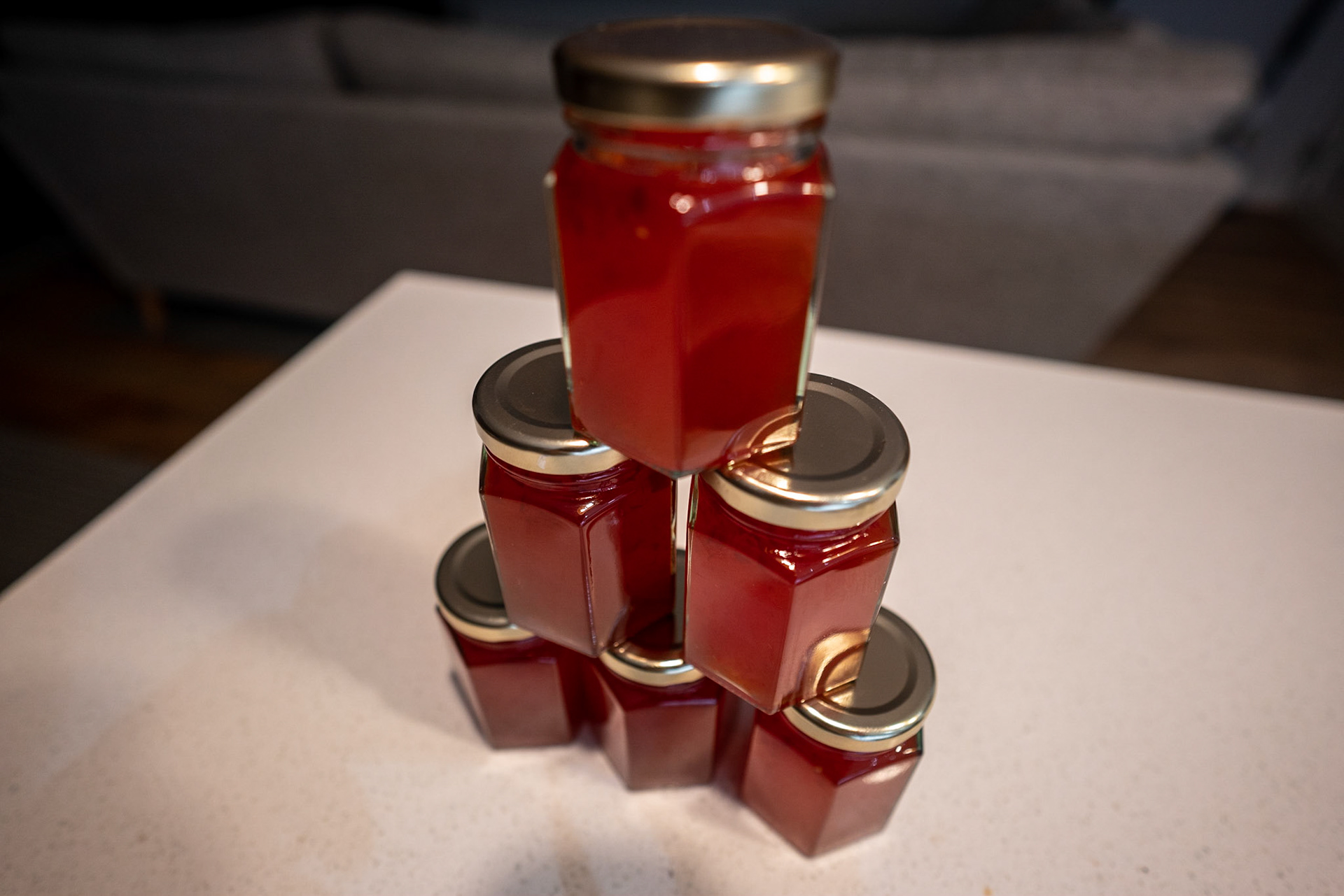 Chilli Jam for anyone? Actually it was more like chill sauce :(