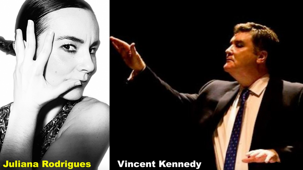 Juliana Rodrigues and Vincent Kennedy