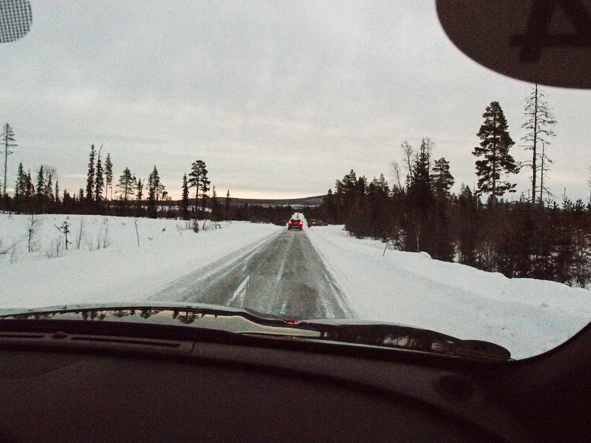 Route to the ice lake