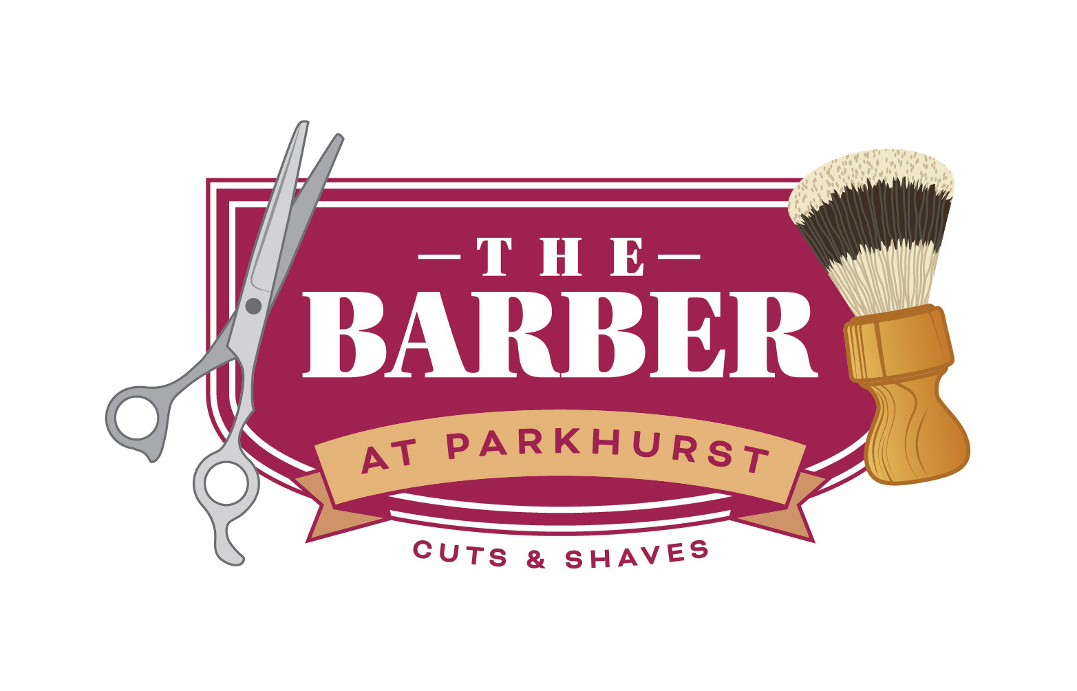 The Barber at Parkhurst Logo