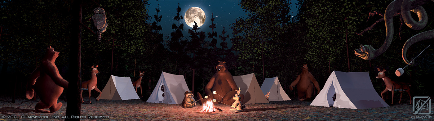 Campfire Mural