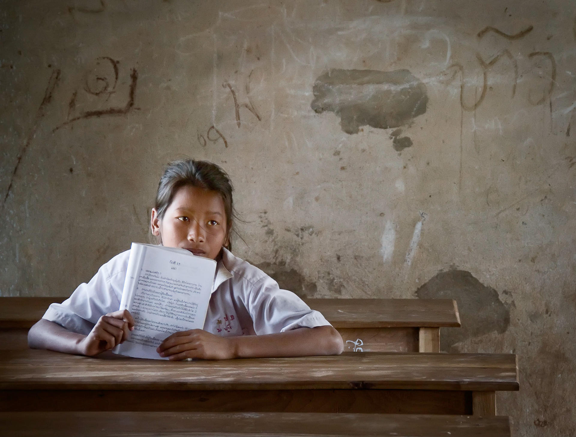 Lao Schoolgirl