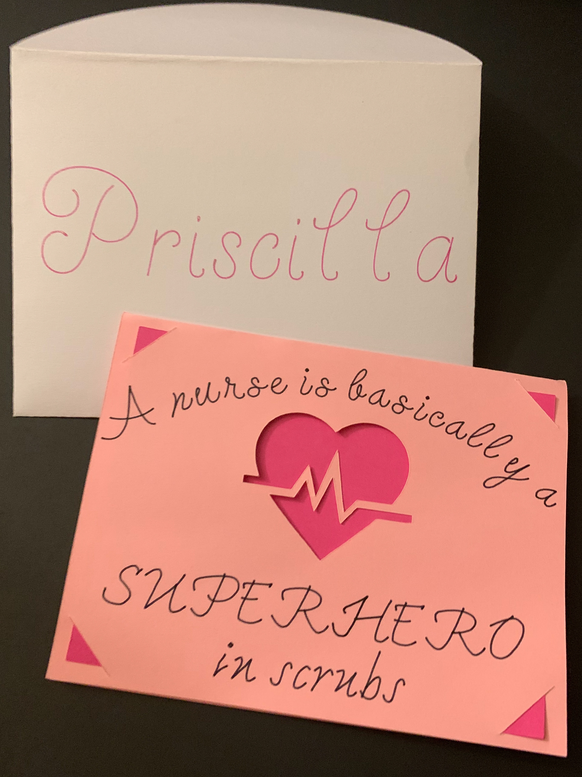Nurse Appreciation Card - Blank Inside
