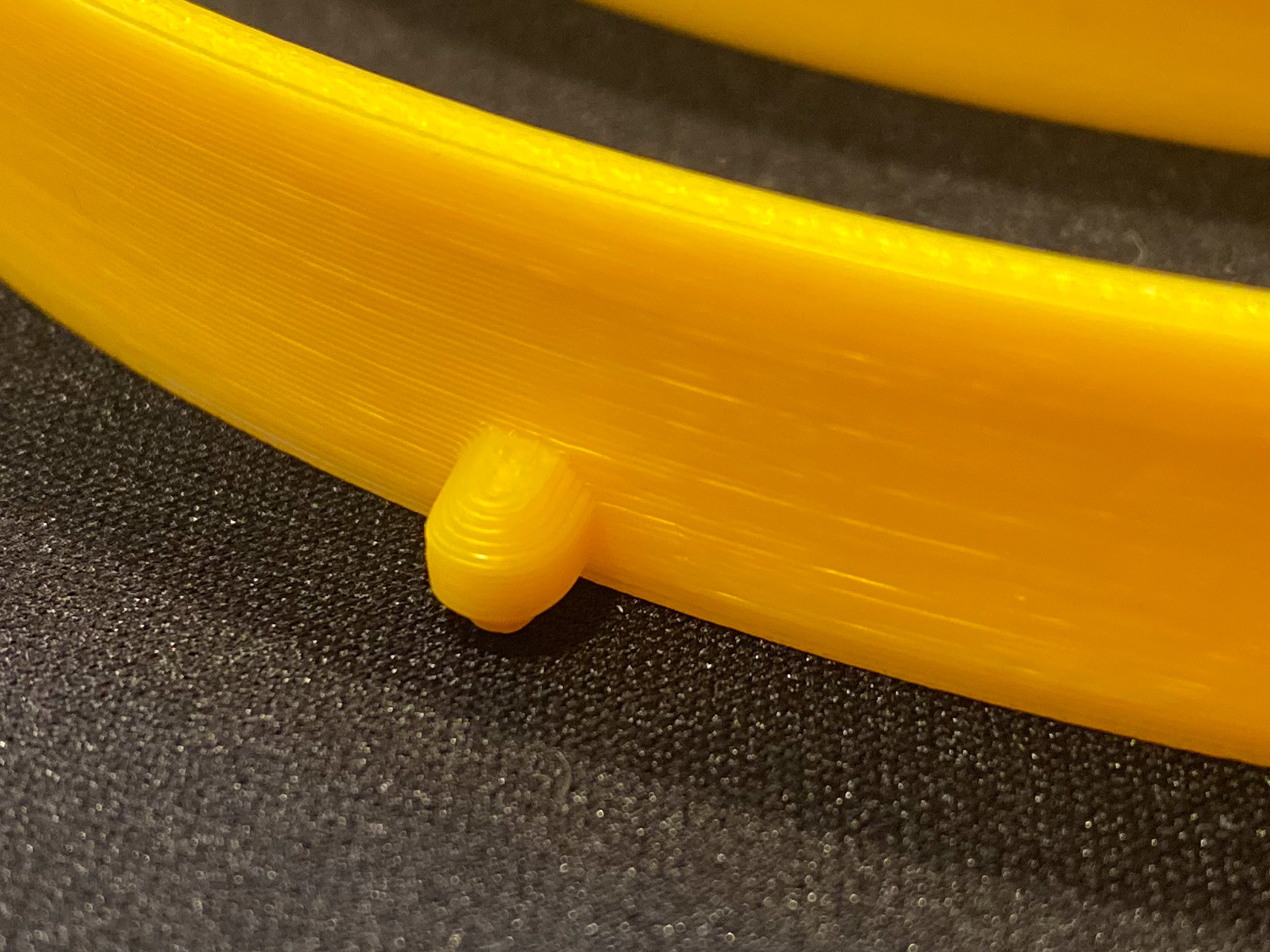 Close up of the print quality.