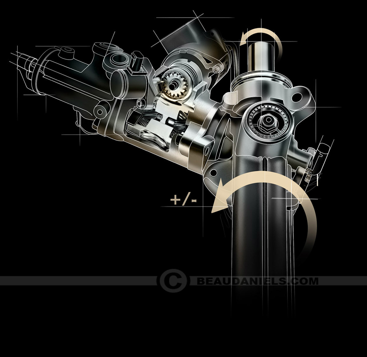 Steering unit