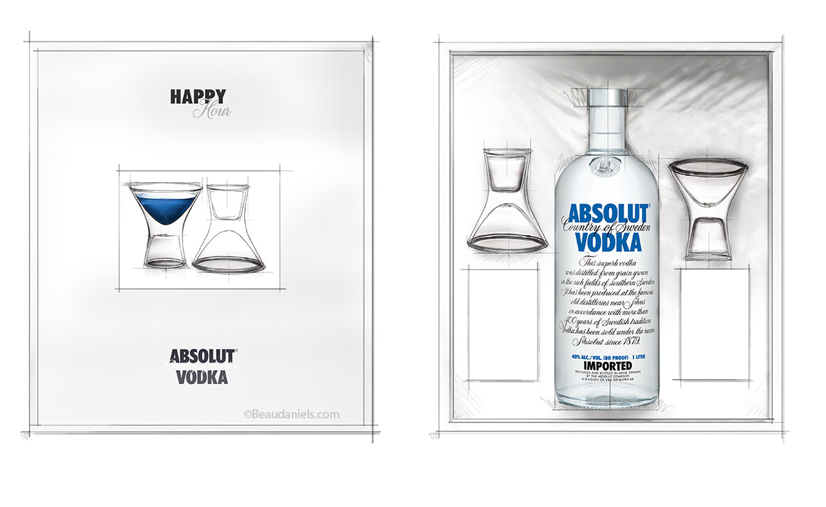Absolut, presentation case.