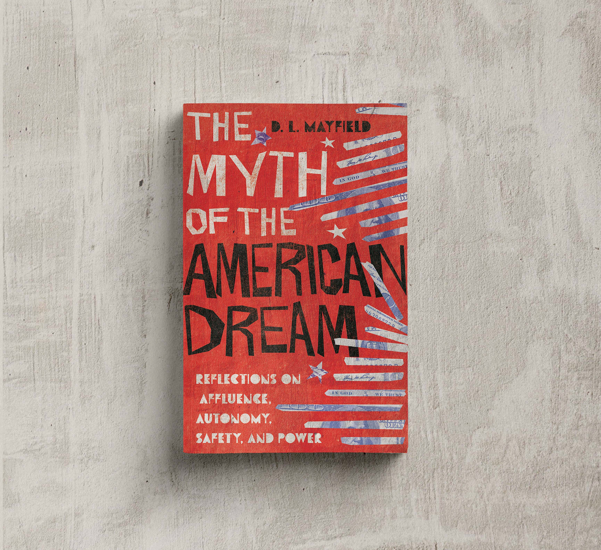 David Fassett Book Cover Design The Myth Of The American Dream Book Cover Design