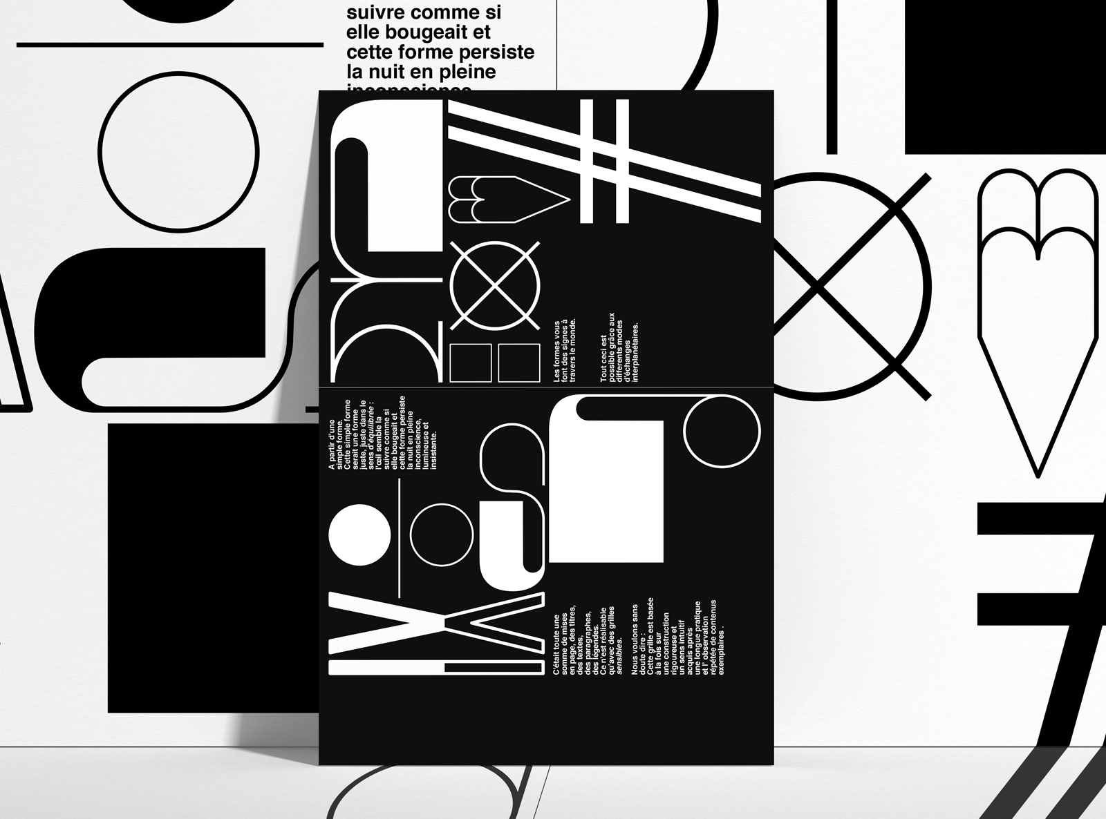 Posters and signs for the cultural signage