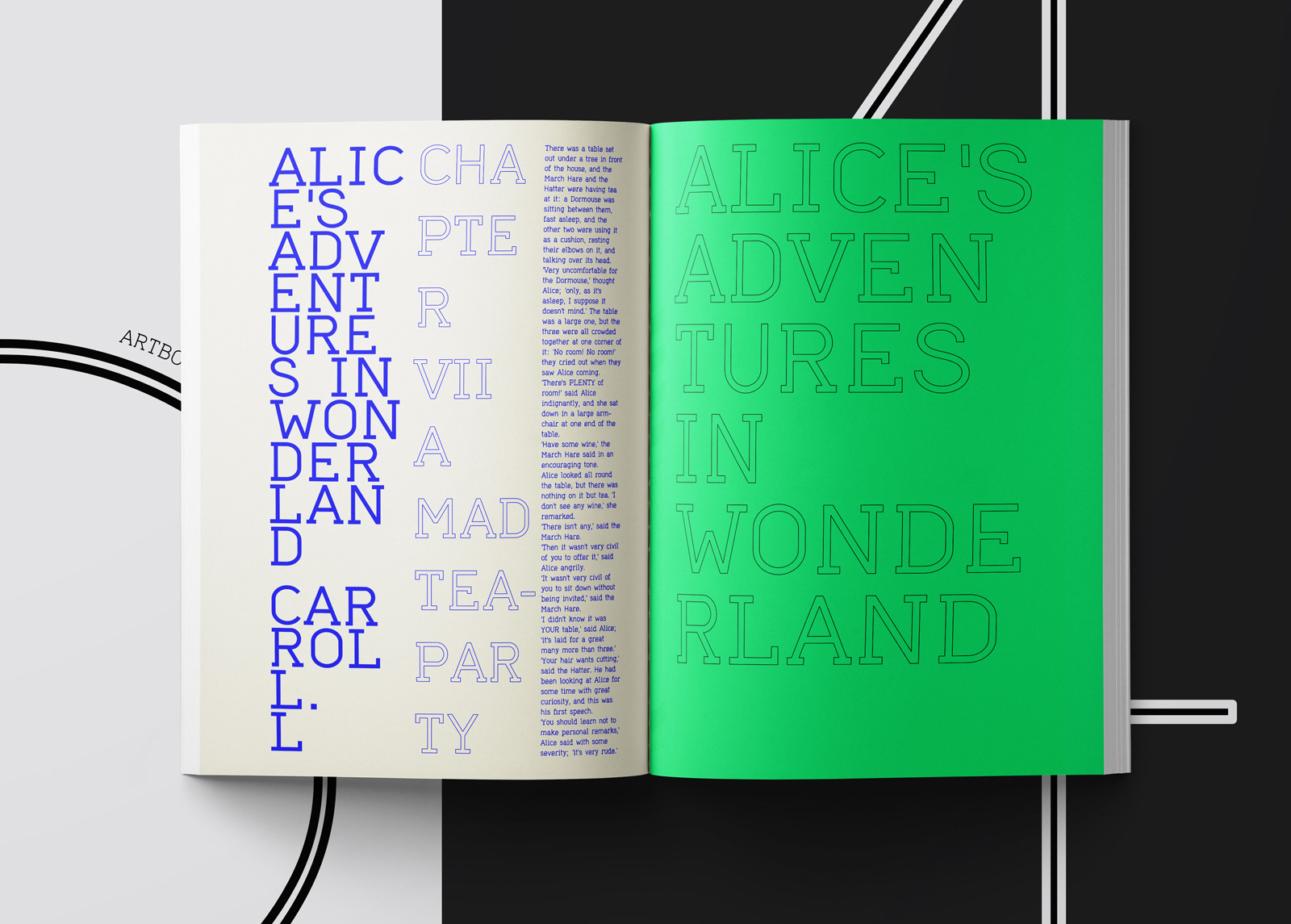 Magazine and art book designed
