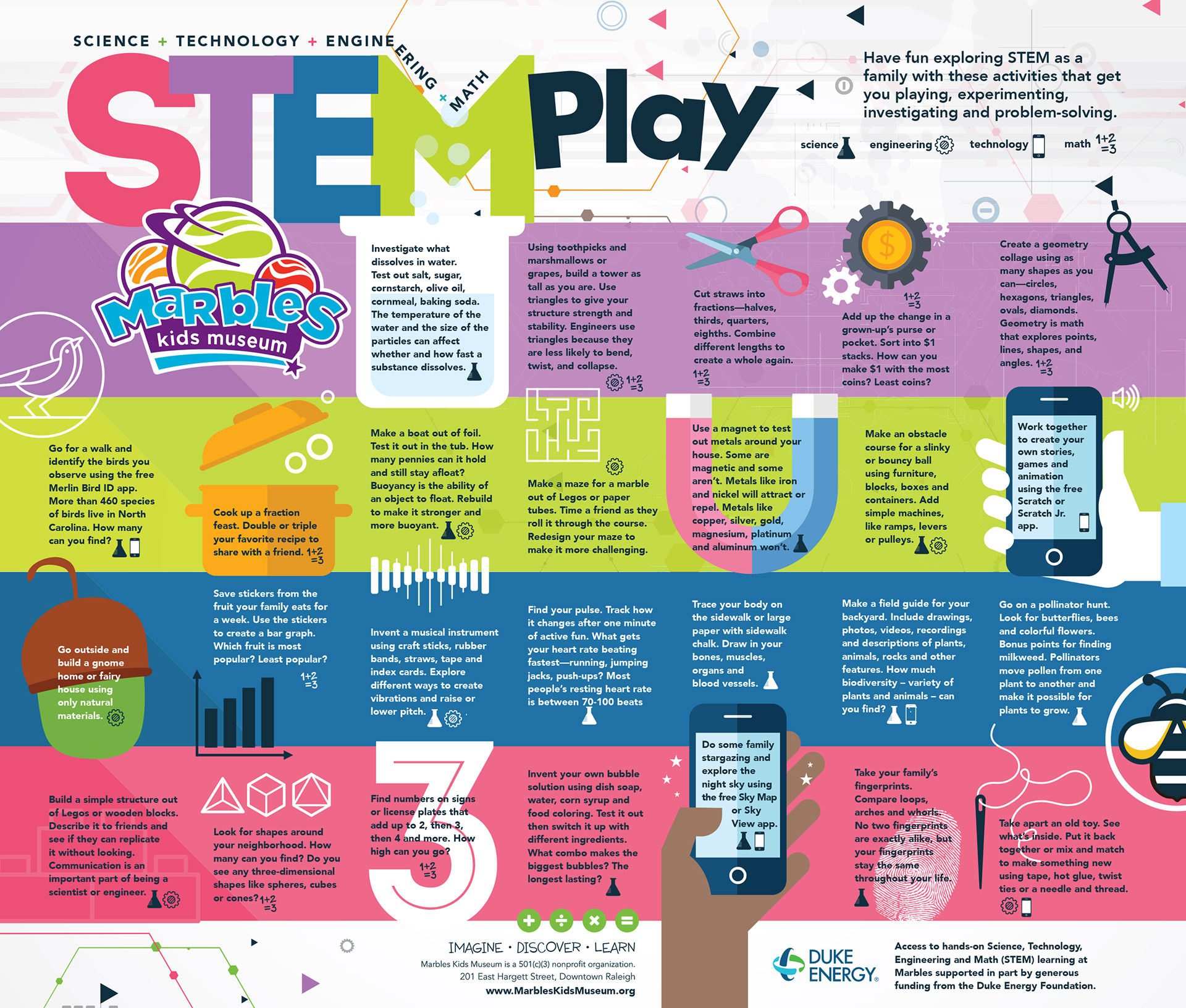 Leesa Brinkley STEM play calendar