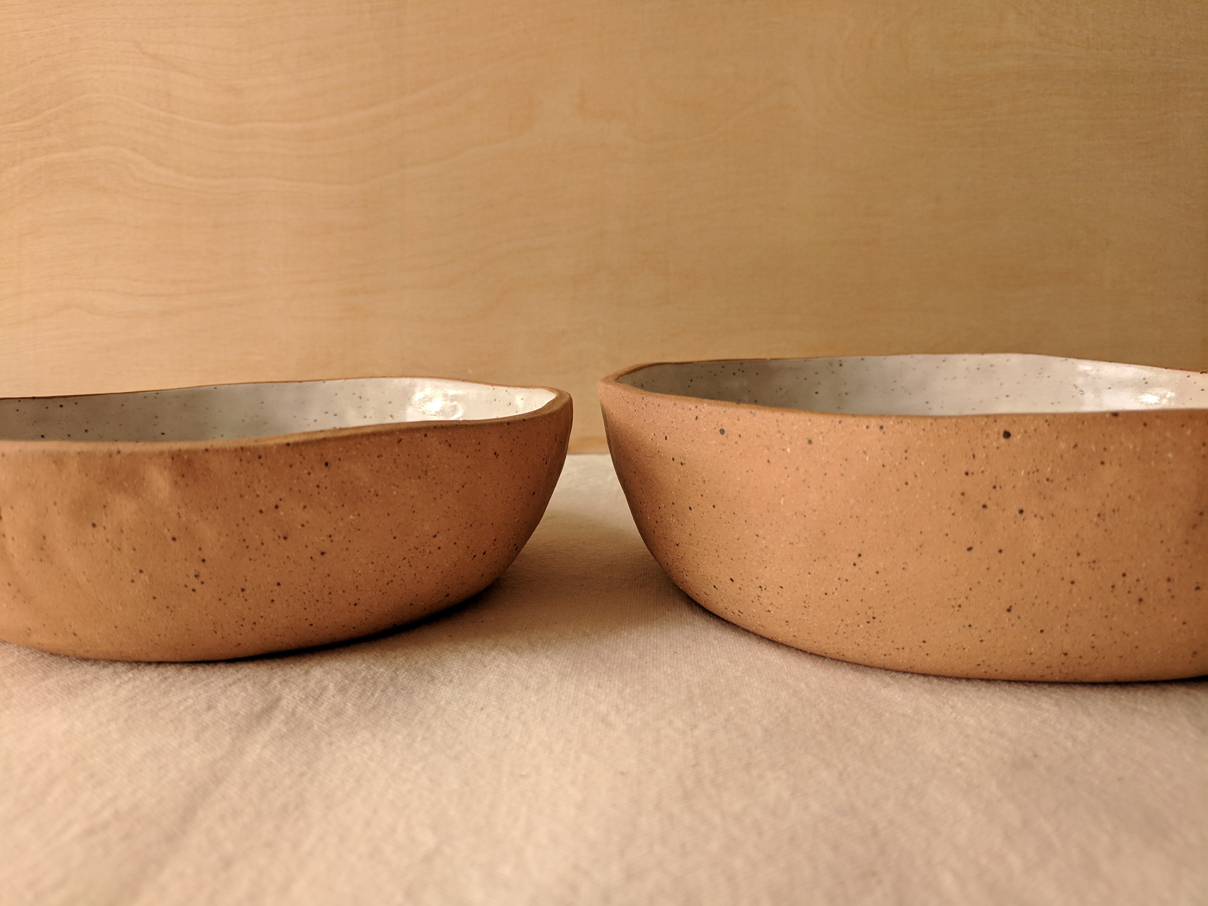 Pasta and salad bowls
