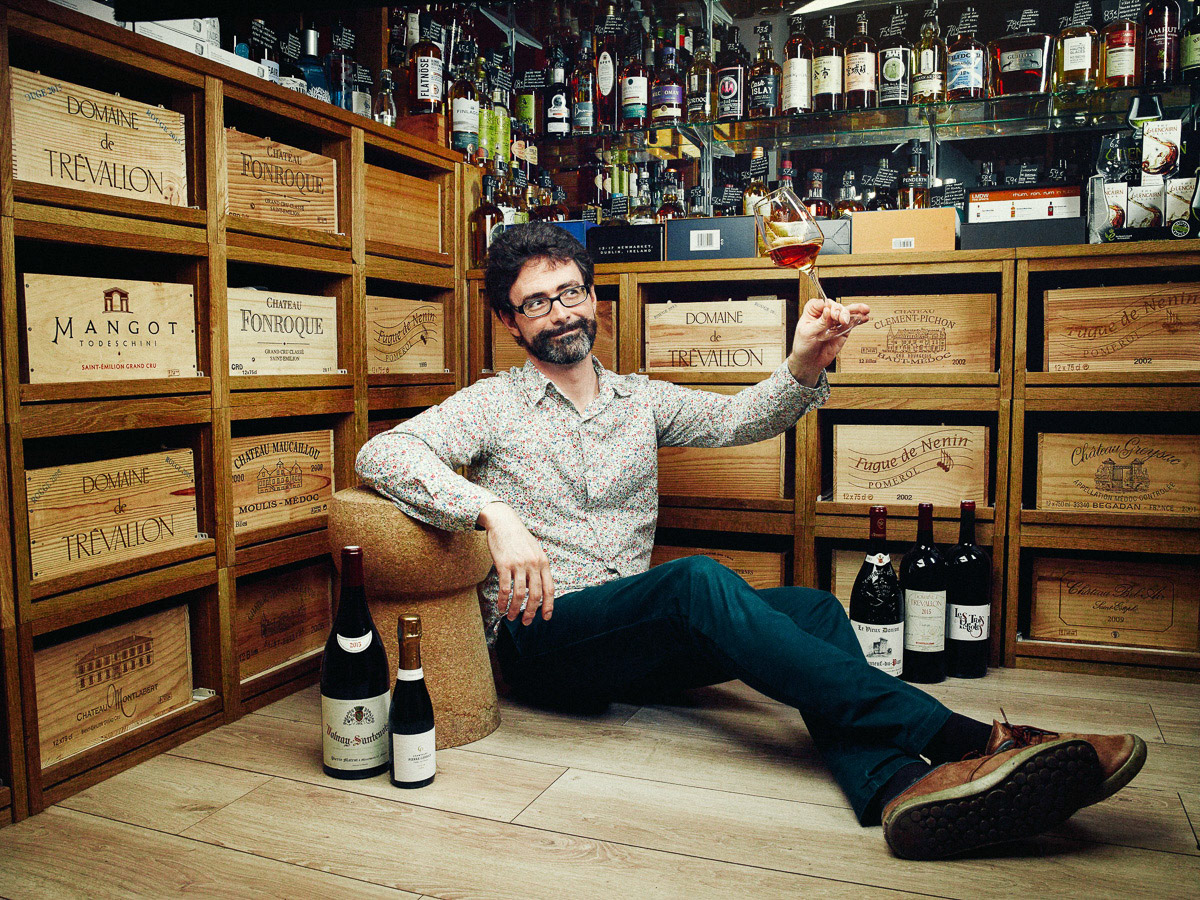 Aurelien Chutaux, caviste, Lille