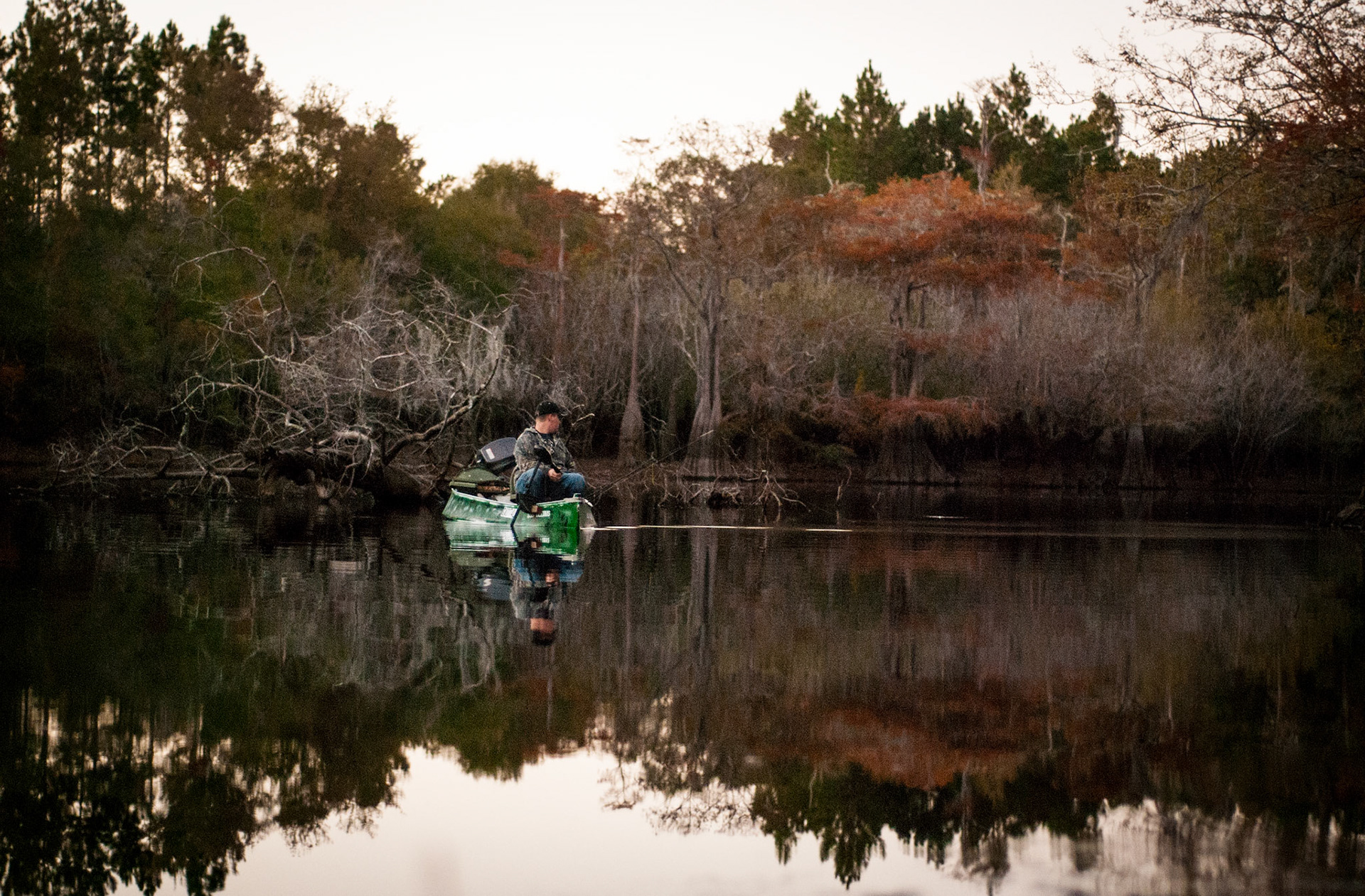 Fishing in Boones Lake
